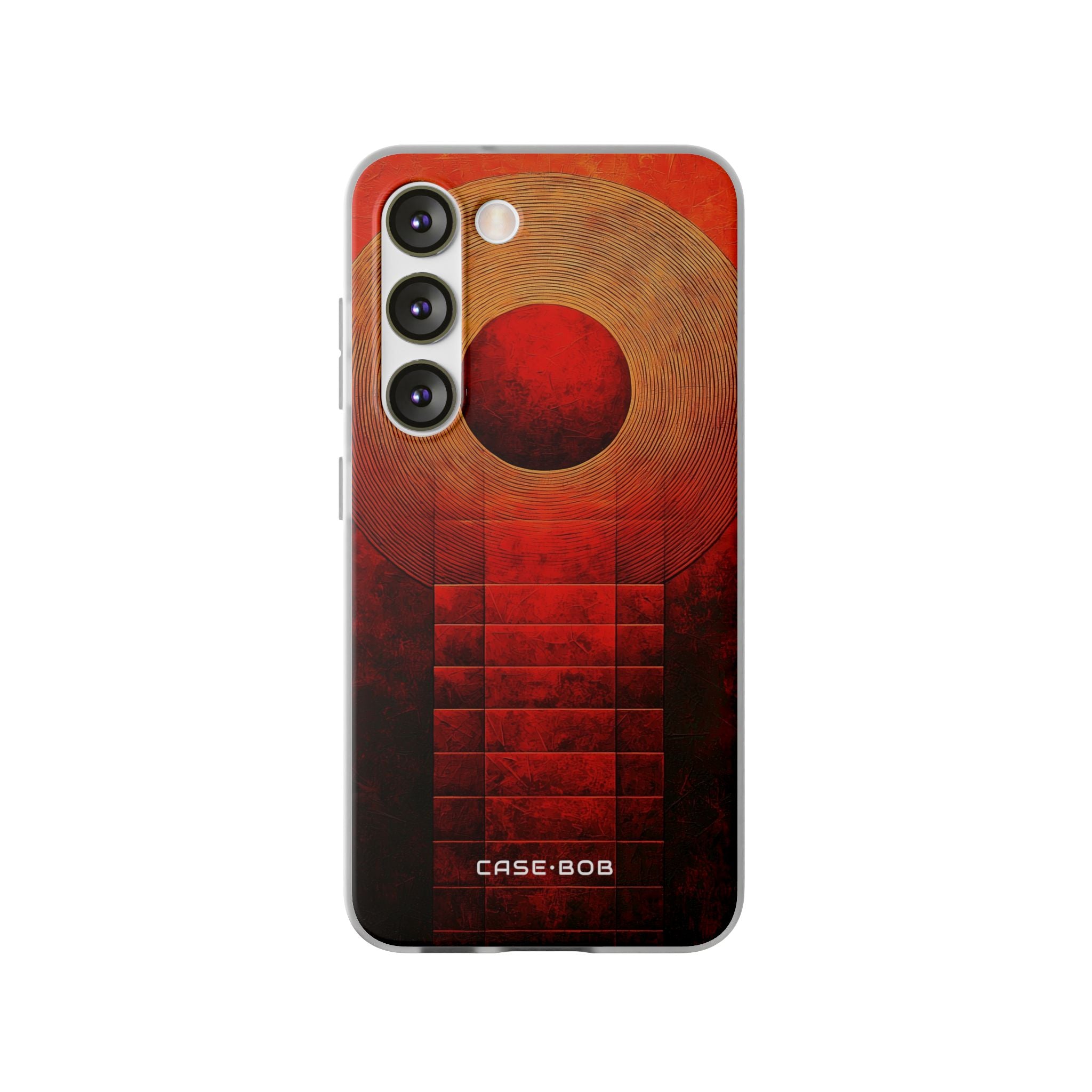 Crimson Orbit Samsung S23 Case - Soft