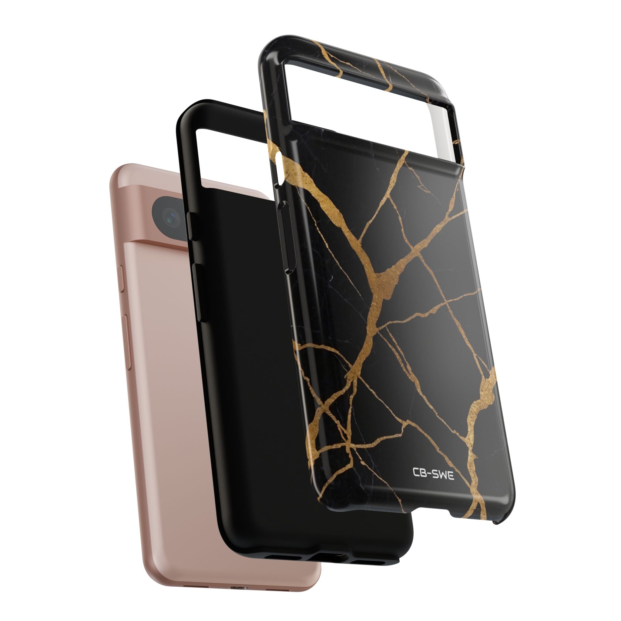 Golden Veins Twist - Google Pixel Case