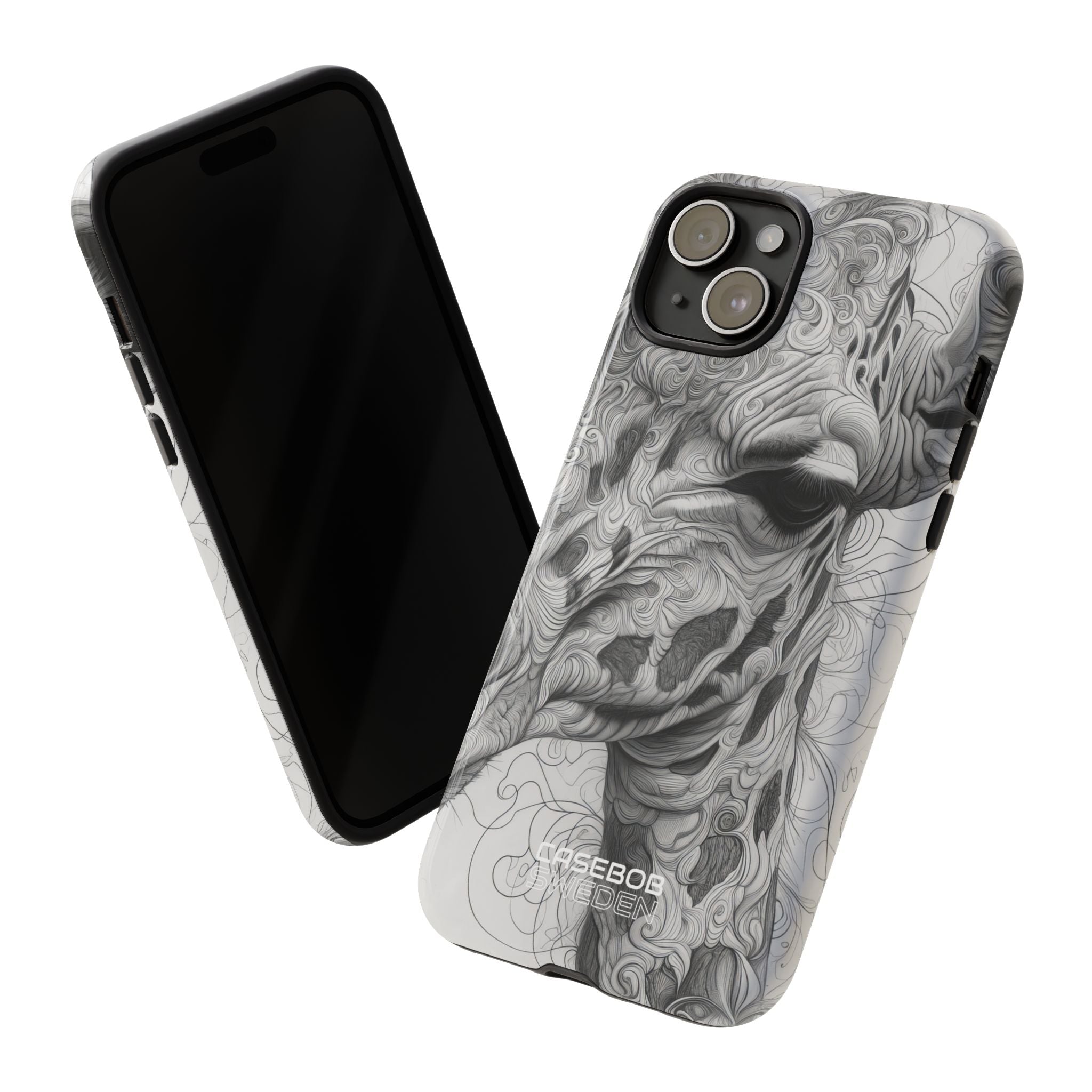 Arte Giraffa Vorticosa iPhone 15 - Tough