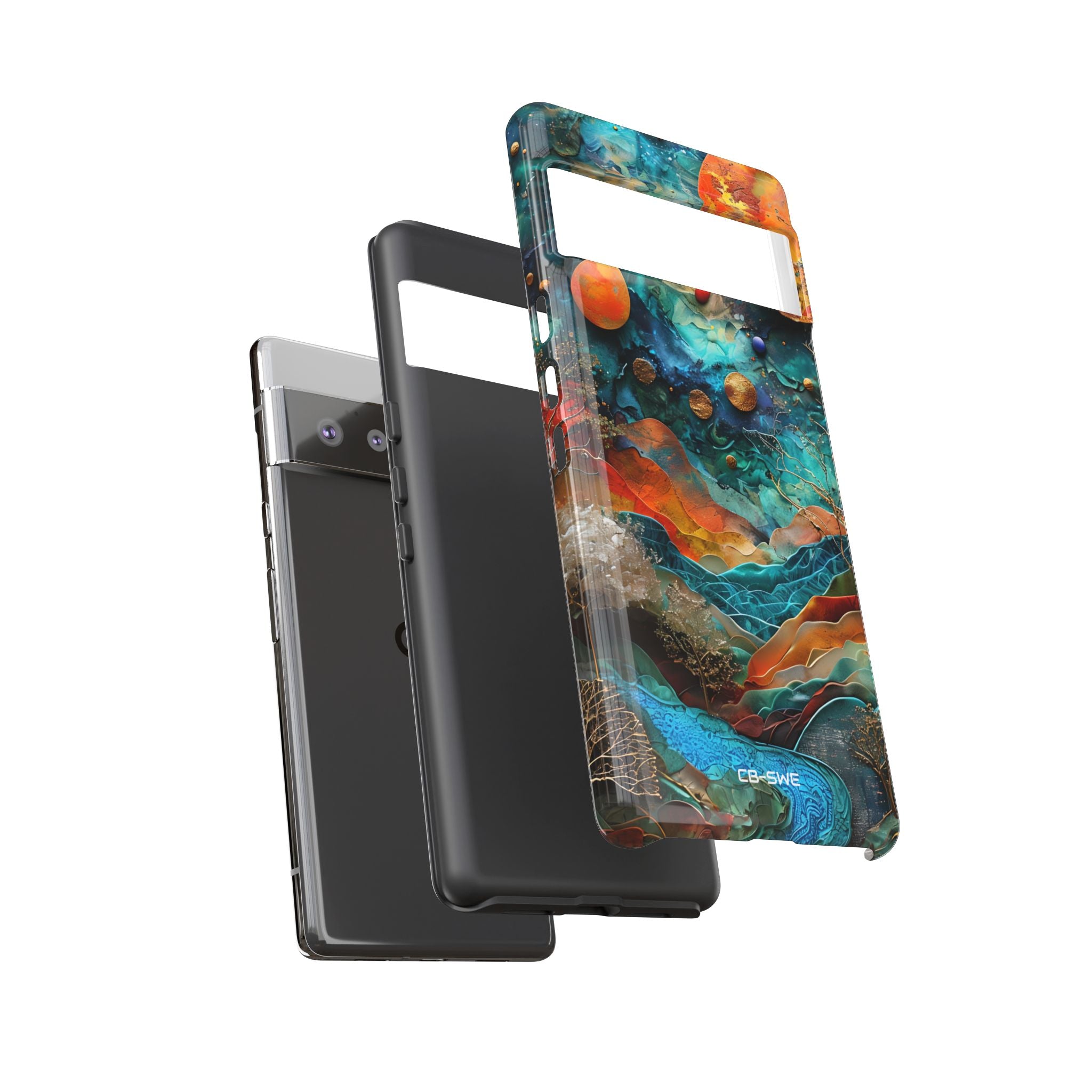 Celestial Wonders Unfold - Google Pixel Case