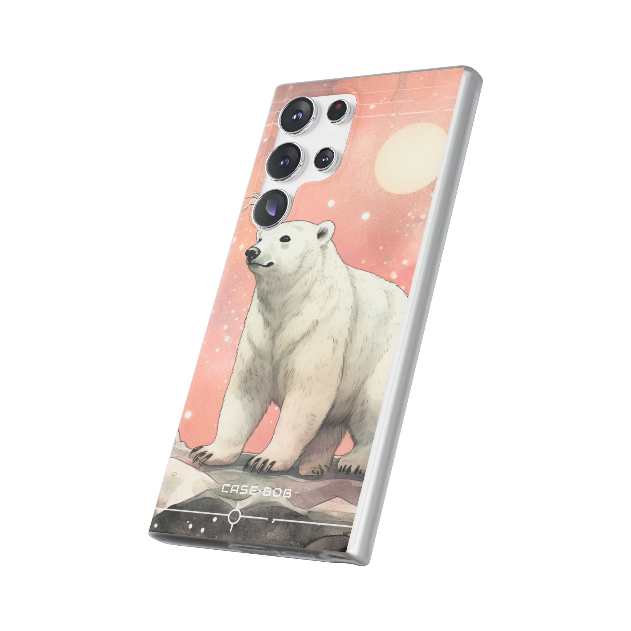 Polar Bear Dream Samsung S23 Ultra Case - Soft
