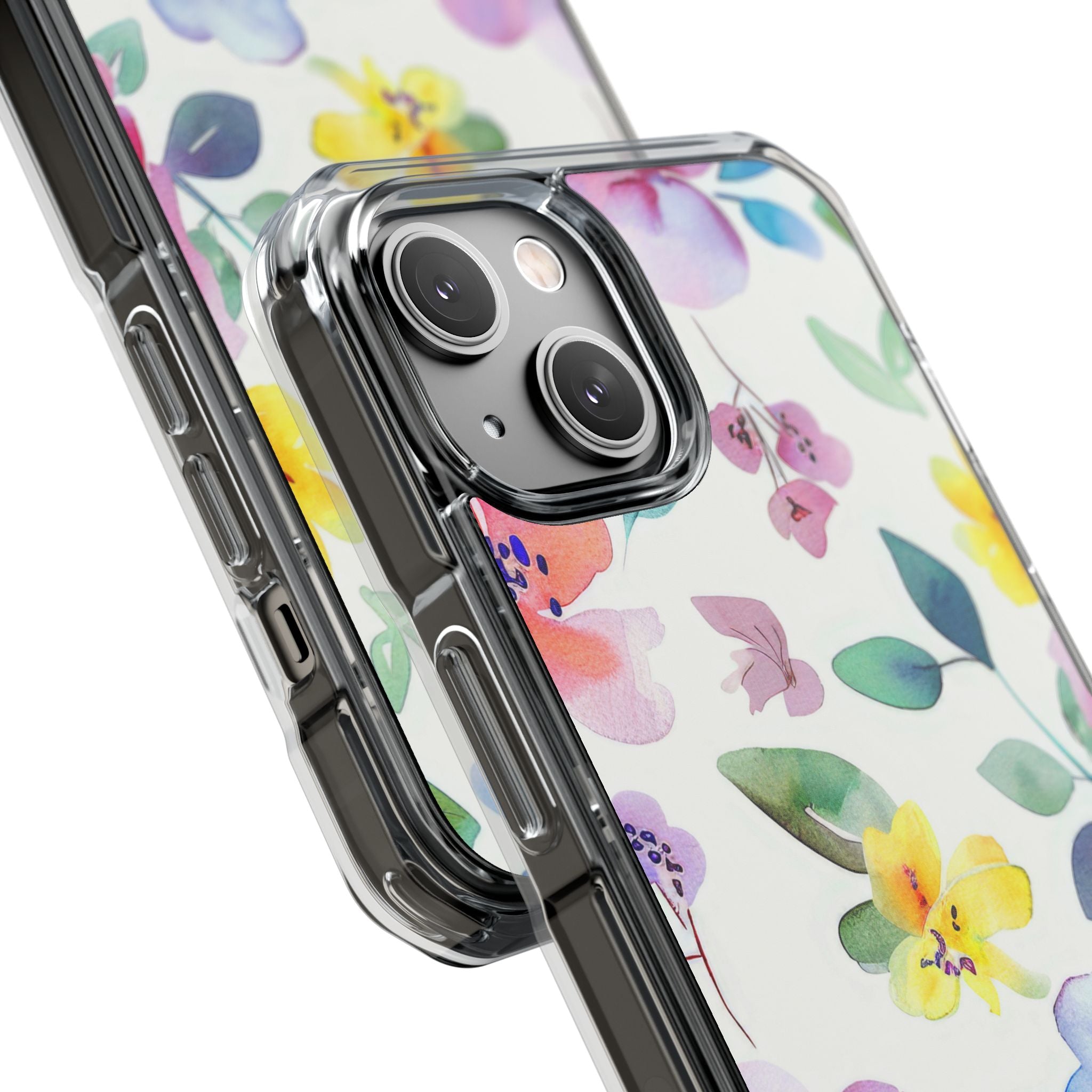 Whimsical Watercolor Florals iPhone Case - Impact