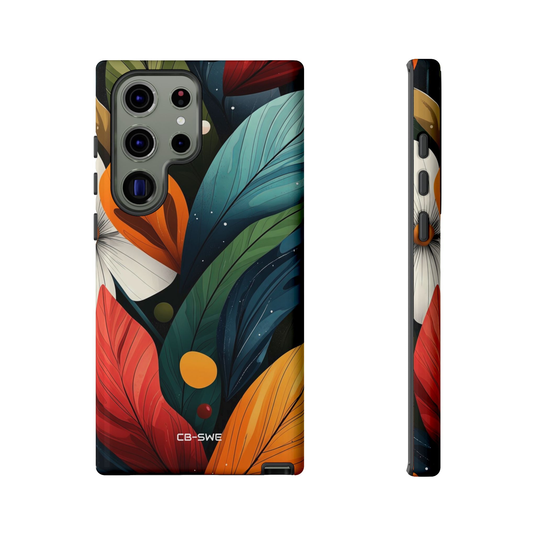 Vibrant Floral Symphony - Samsung Case