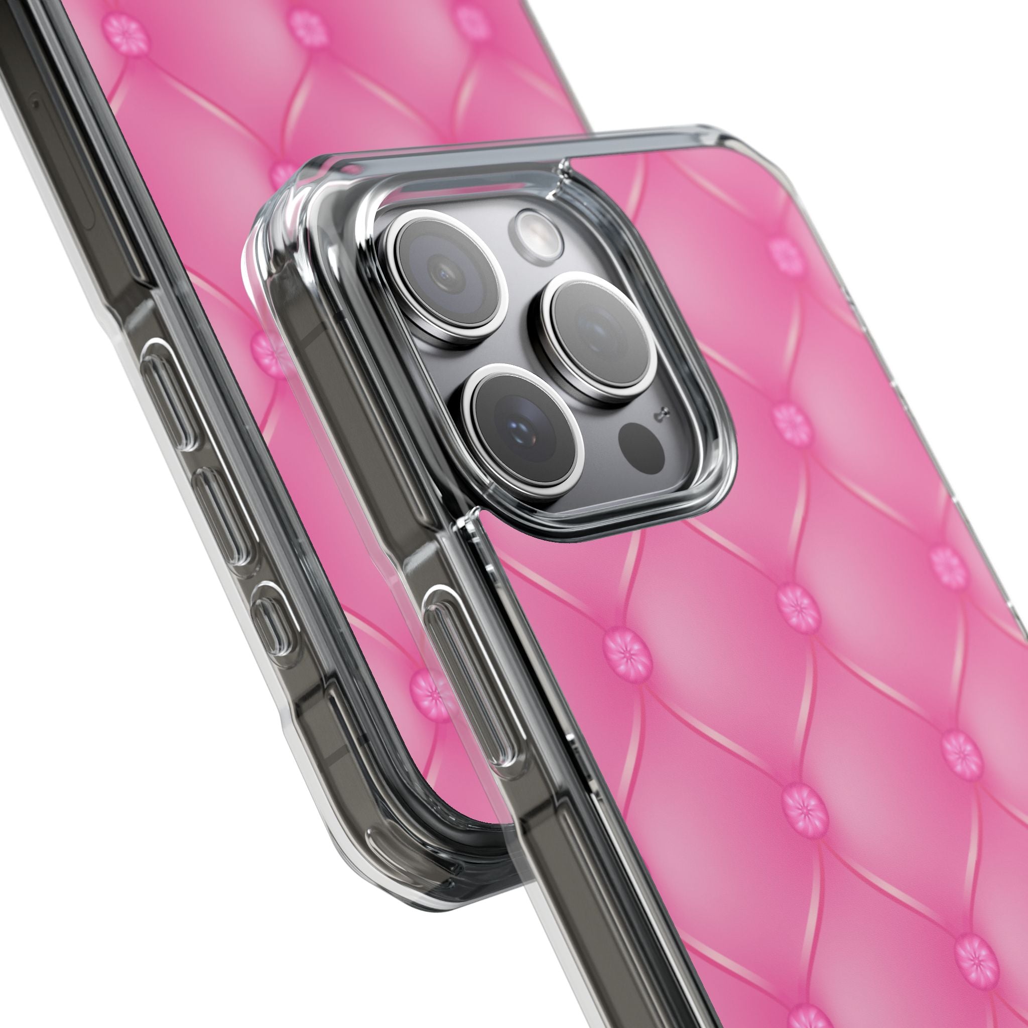 Quilted Pink Elegance iPhone Case - Impact