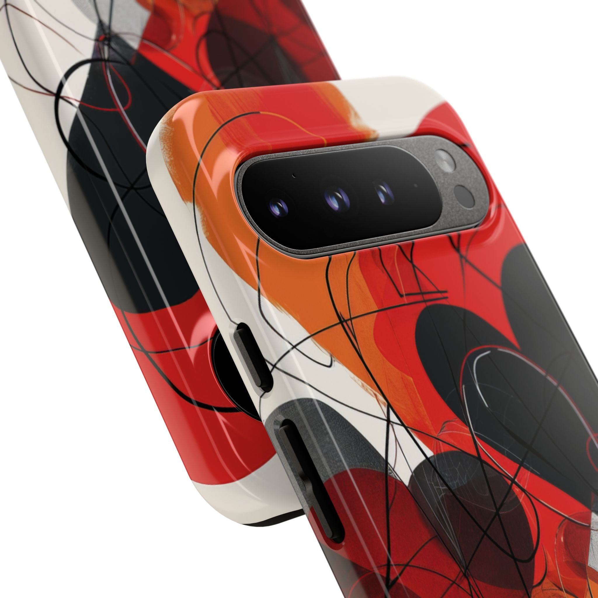 Crimson Motion Flow Google Pixel 9 - Tough