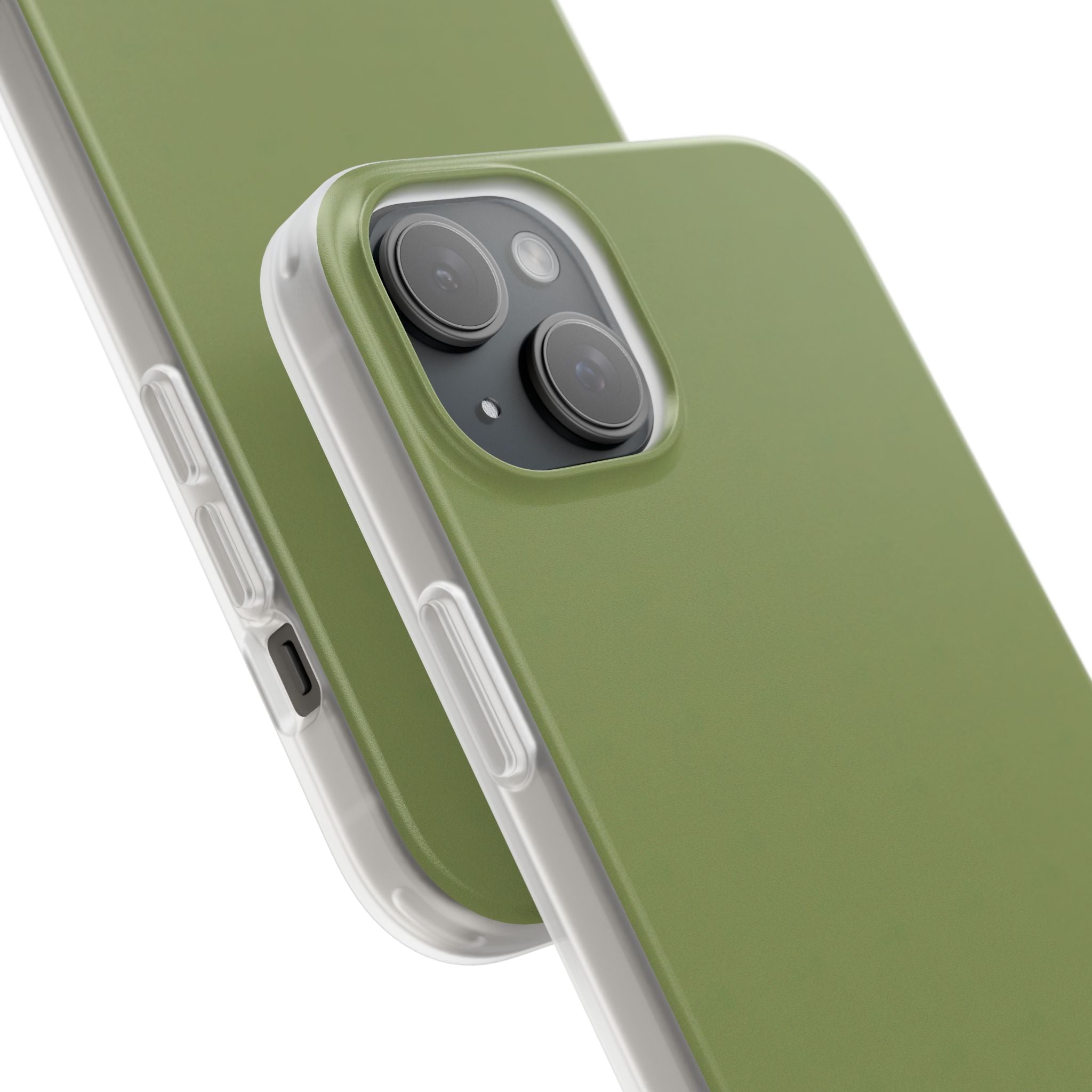 Moss Green iPhone 15 - Flexi