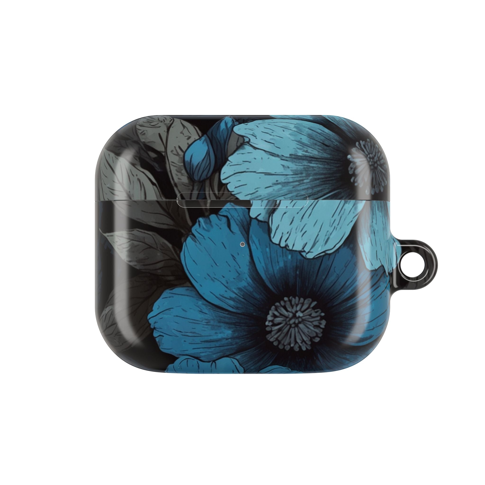 Blue Petal Bloom - AirPods Case