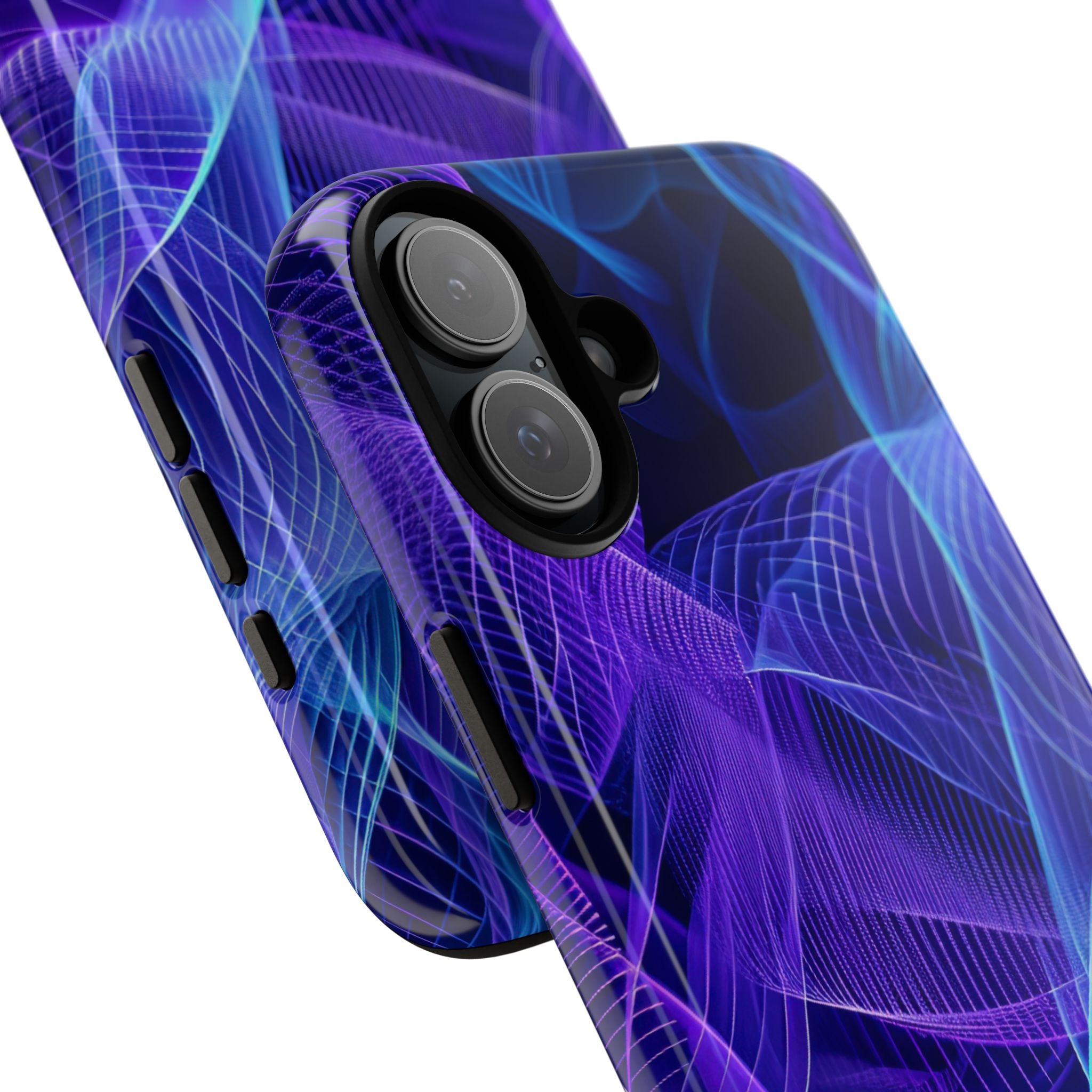 Electric Waveforms iPhone 16 - Tough