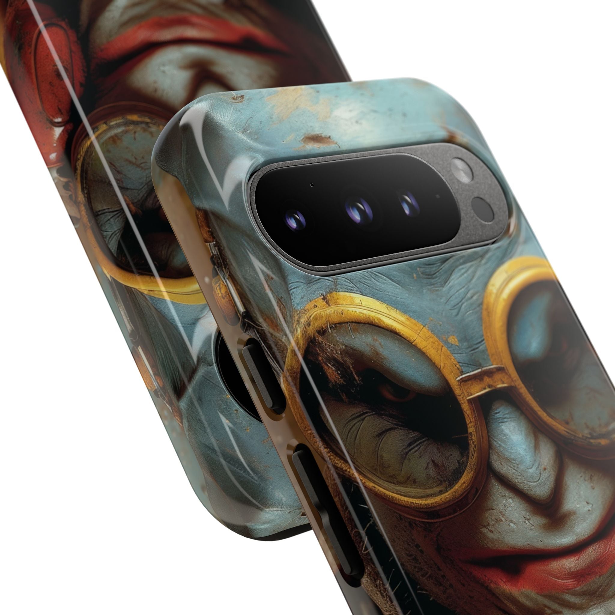 Steampunk Masked Adventurer Google Pixel 9 - Tough