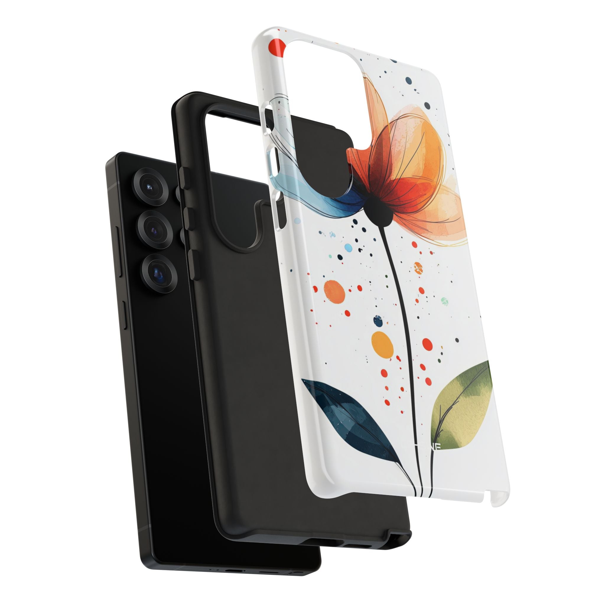 Vibrant Floral Blooms - Samsung Case