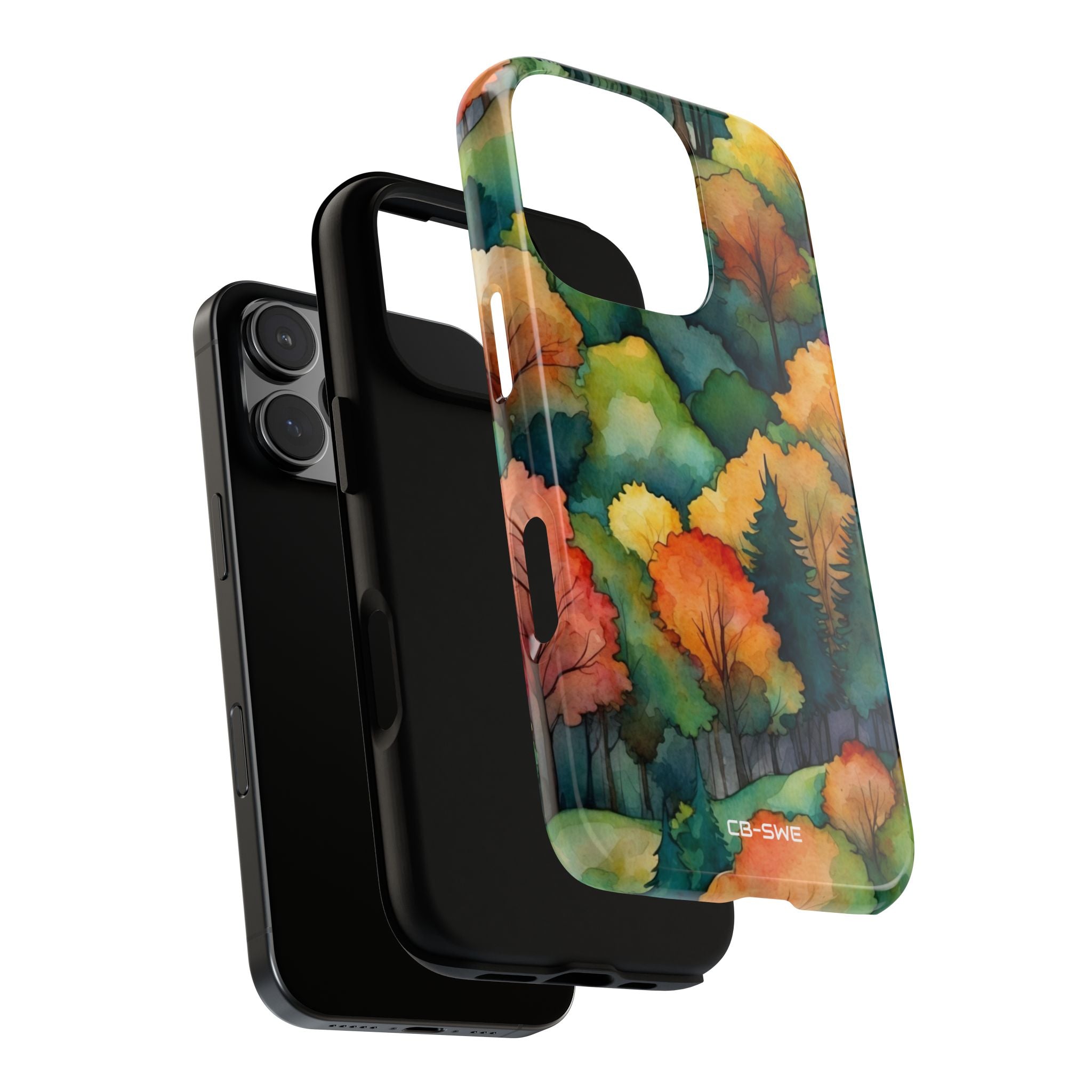 Autumn Leaves Dance - iPhone Case
