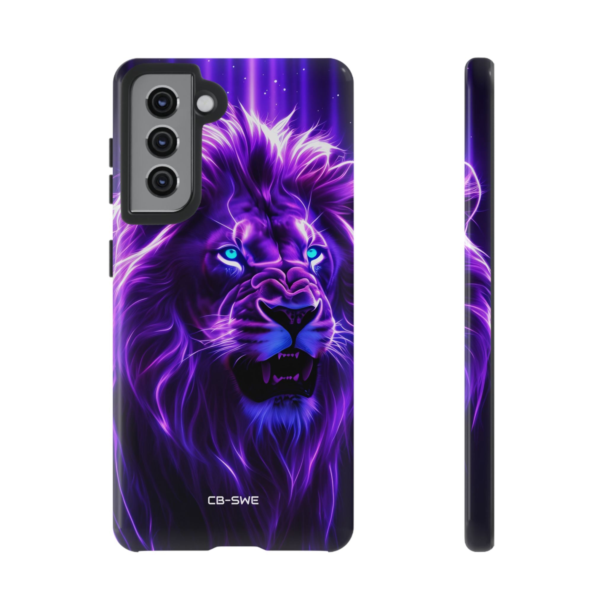 Neon Lion Majesty - Samsung Case