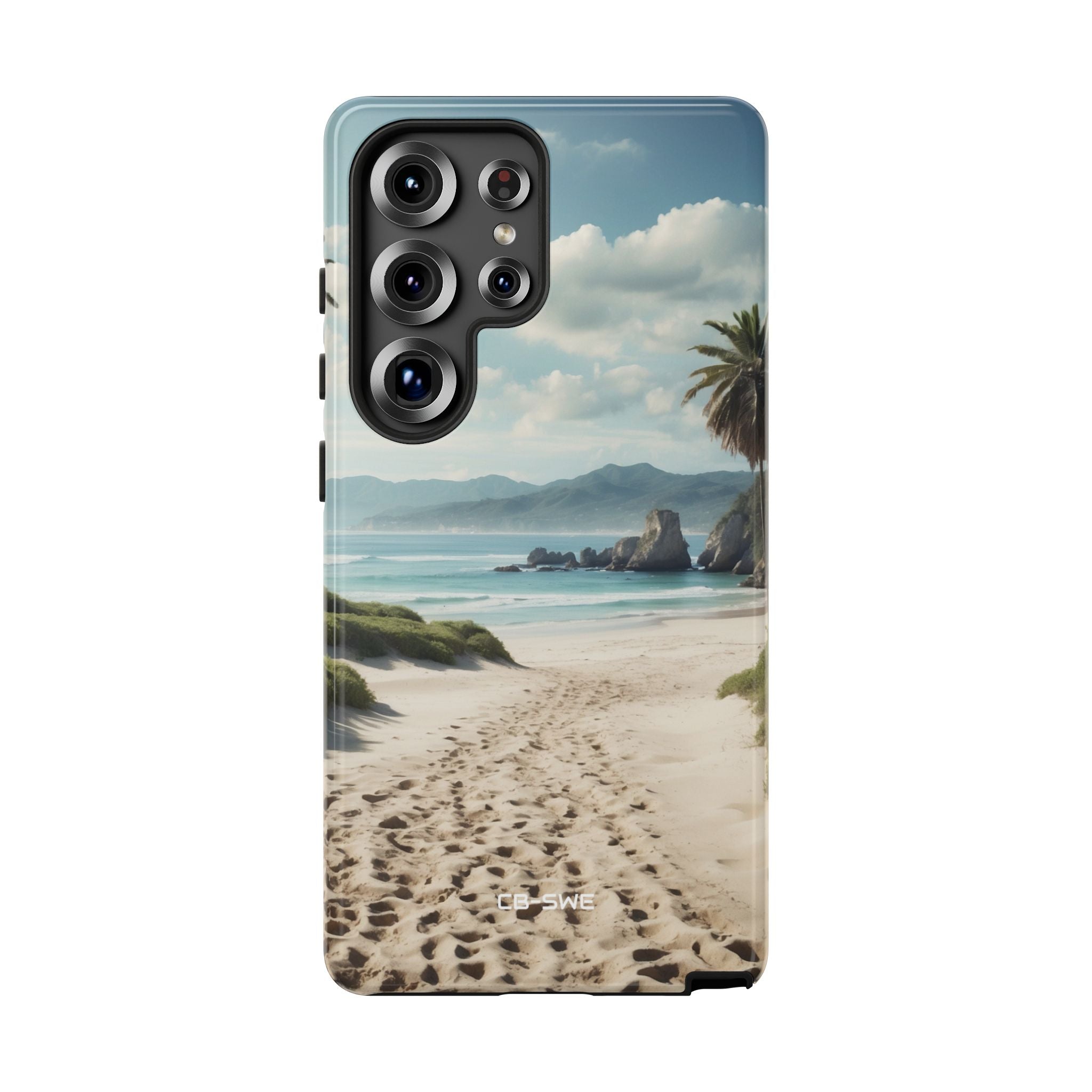 Footprints Trace Sand - Samsung Case