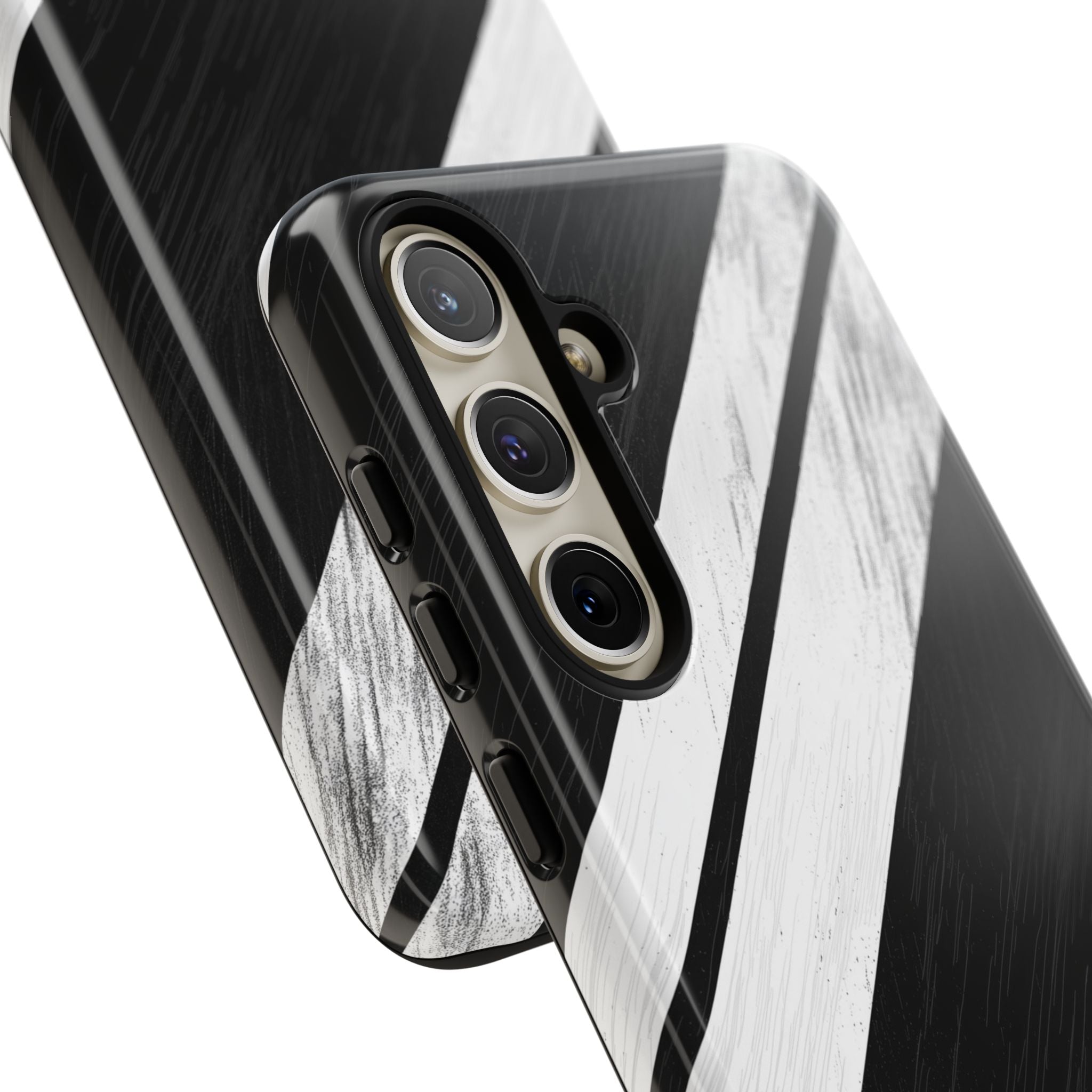 Distressed Stripe Motion Samsung S24 Plus Case - Tough