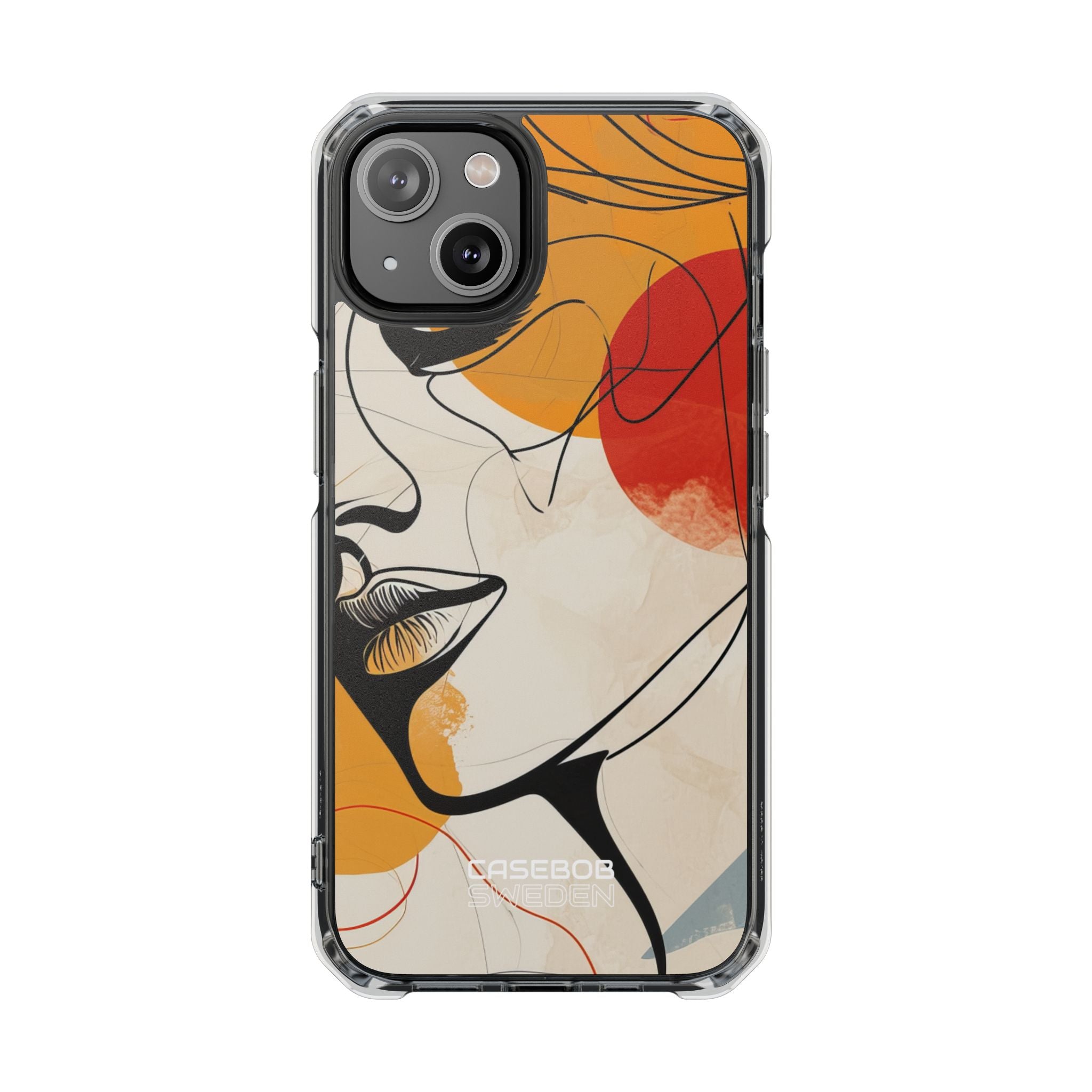 Fluid Face Lines iPhone 14 - Impact Clear+