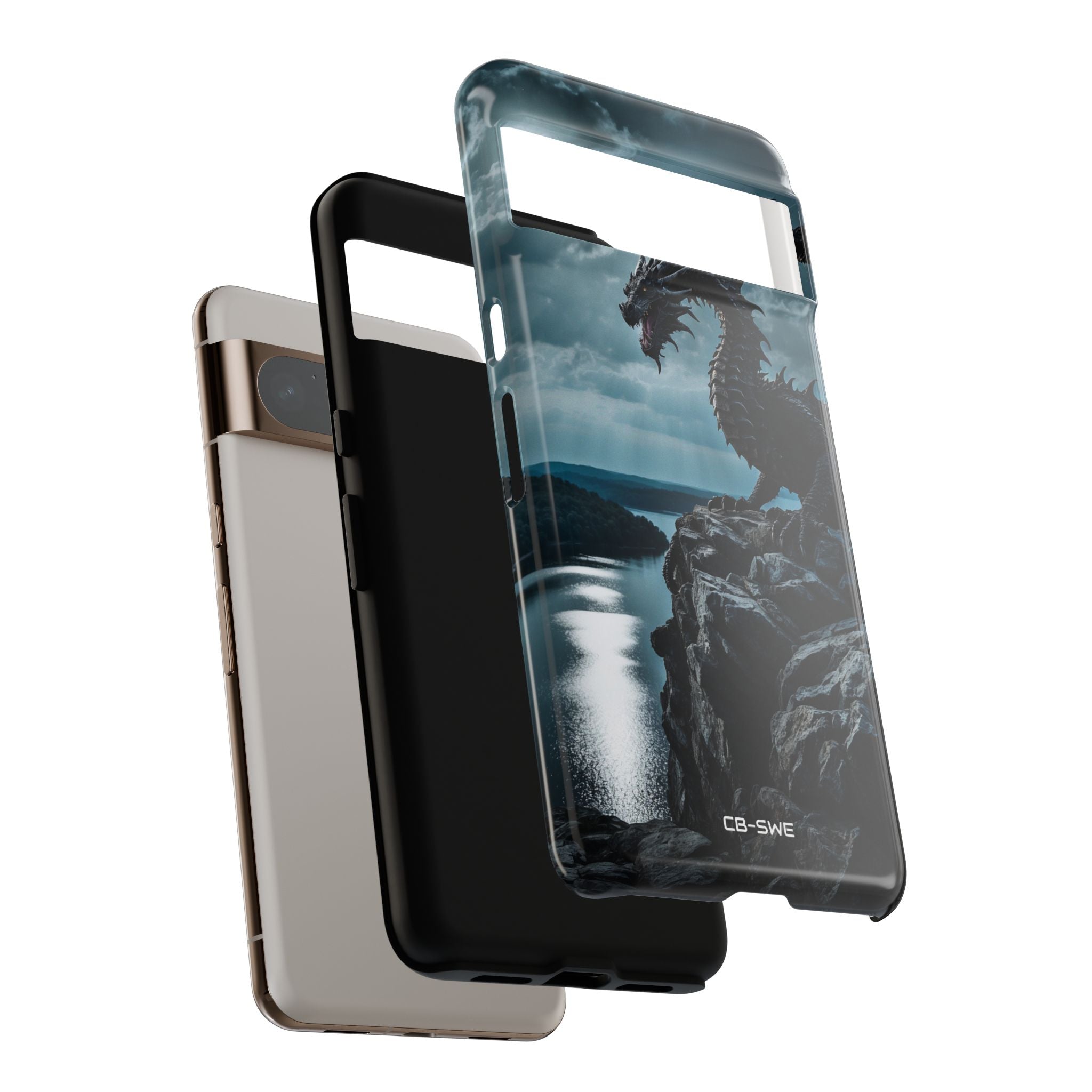 Dragon Soars Moonlight - Google Pixel Case