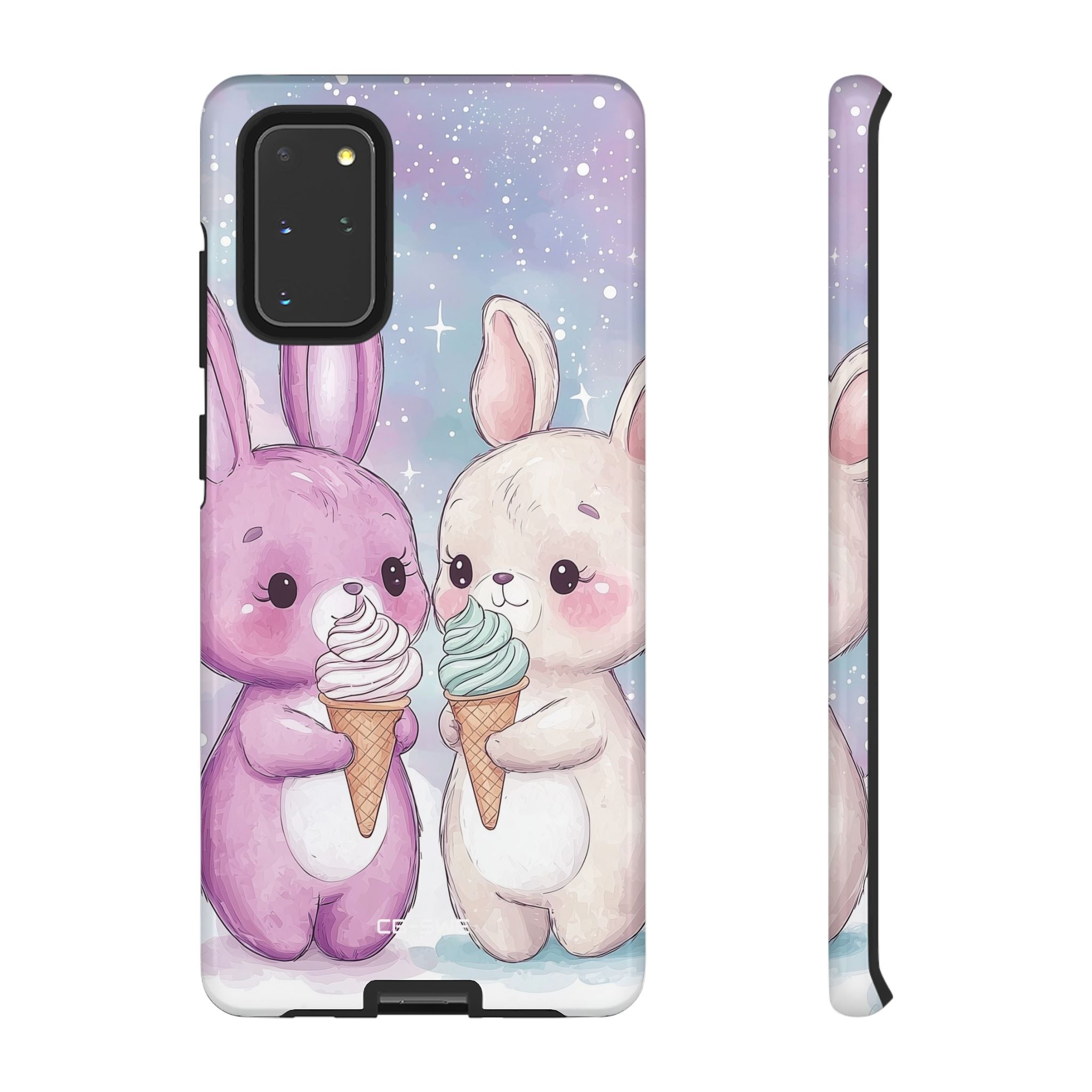 Rabbits Enjoy Ice Cream - Samsung Case