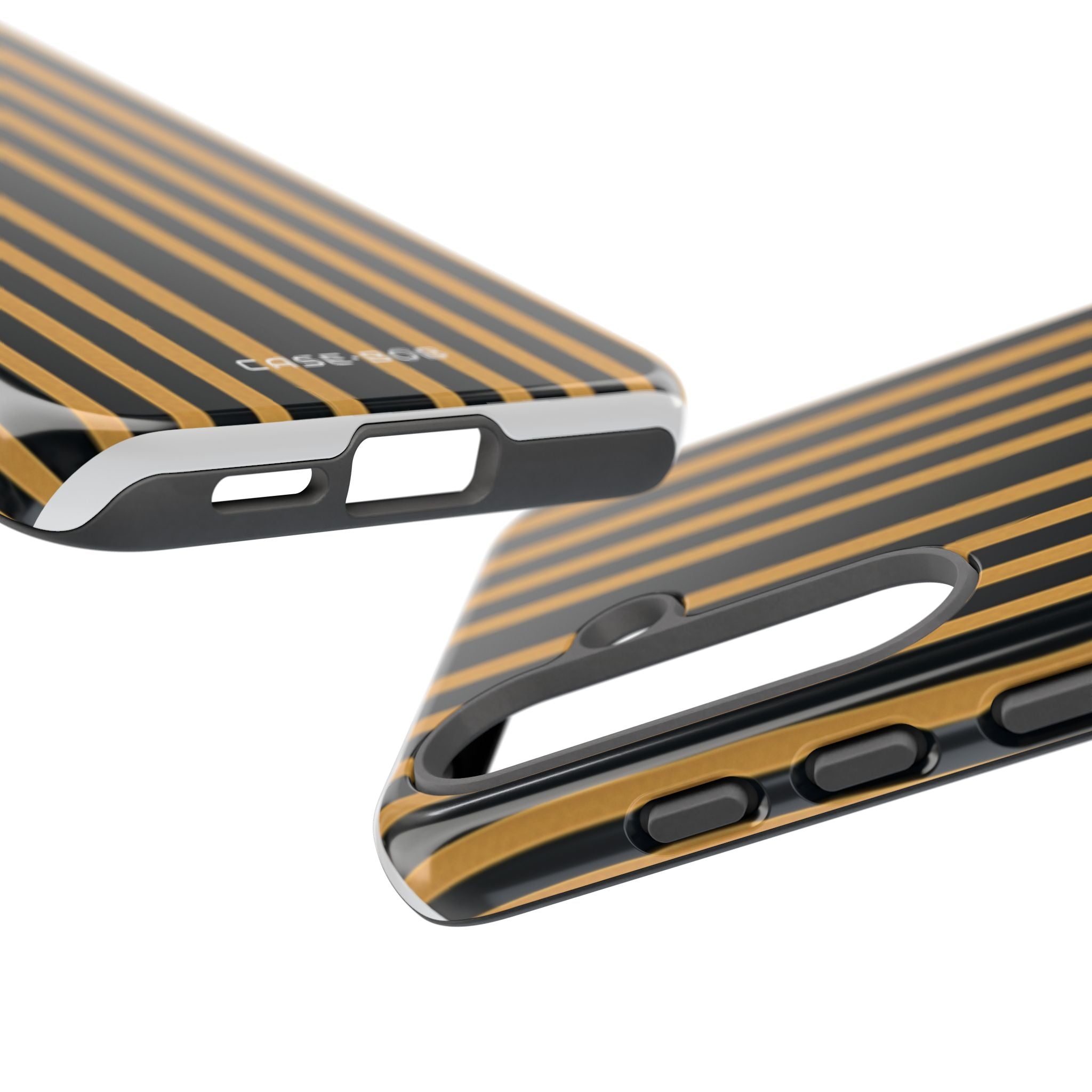 Golden Stripes Samsung S25 Case - Tough