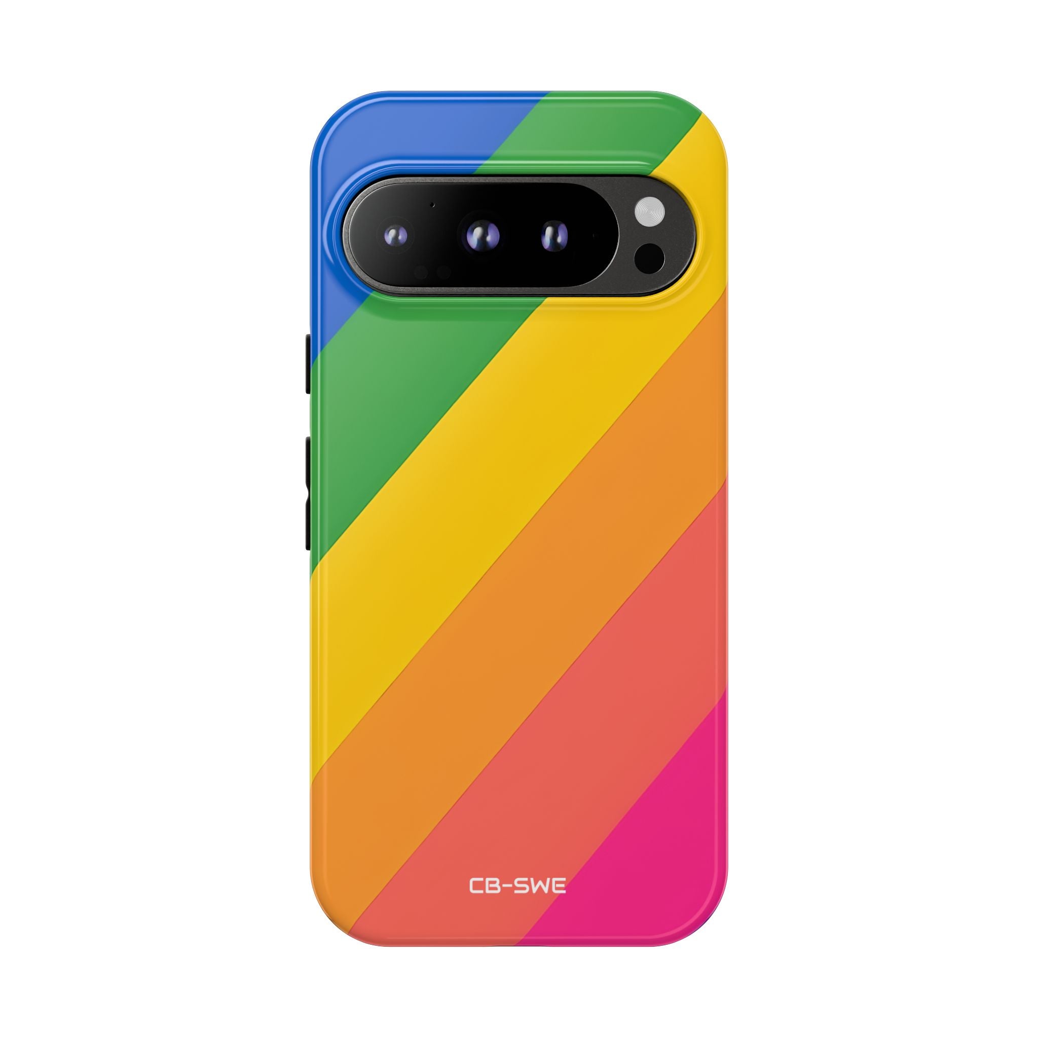 Vibrant Geometric Spectrum - Google Pixel Case