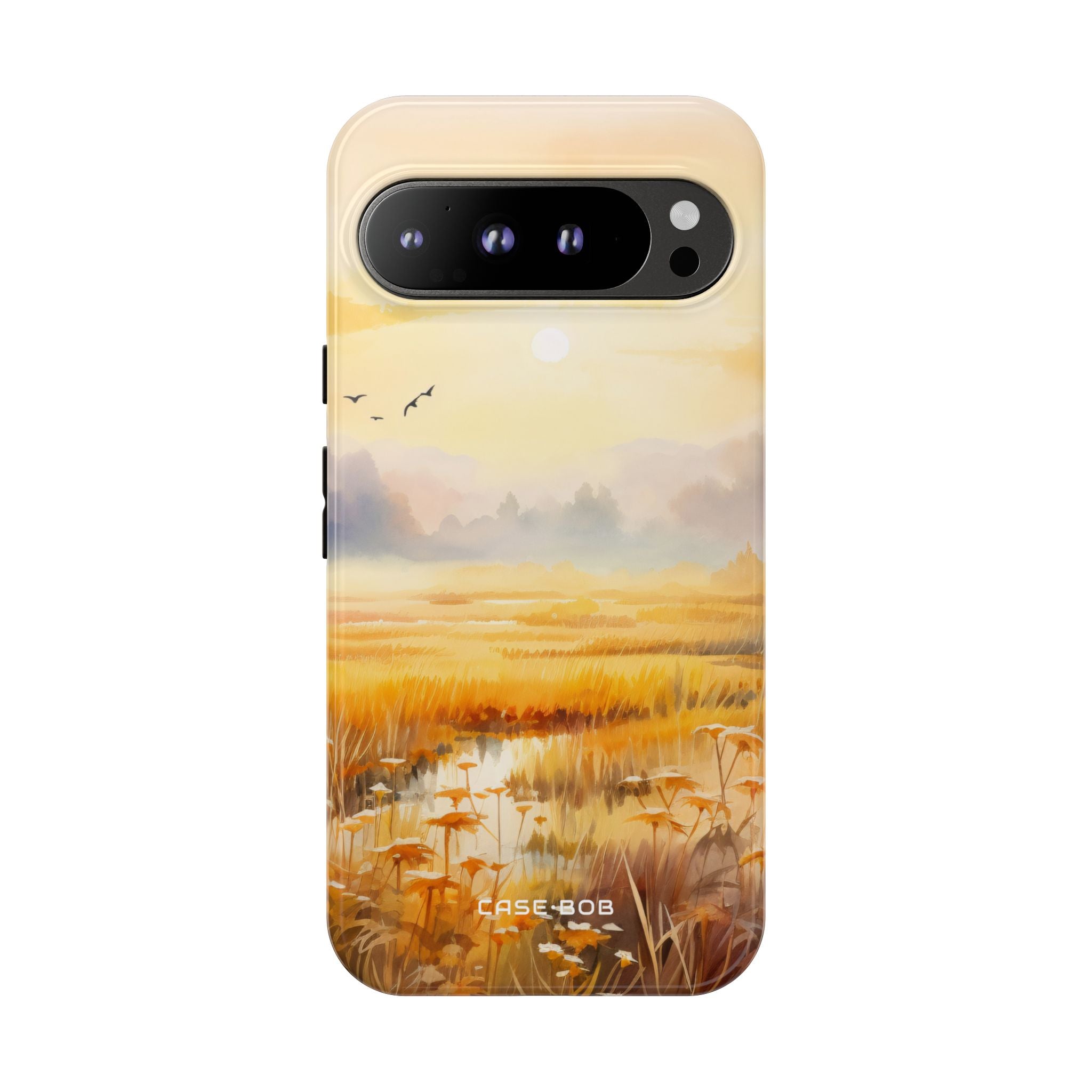 Glowing Sunrise Google Pixel 9 Pro XL Case - Tough