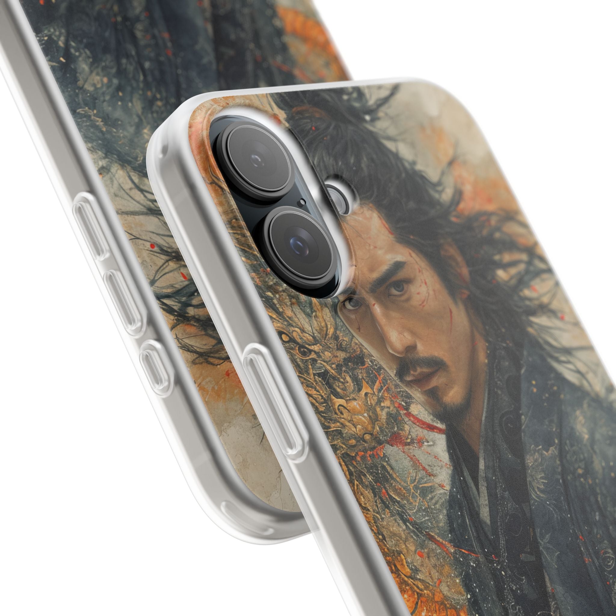 Dragonblade Warrior iPhone 16 Plus Case - Soft