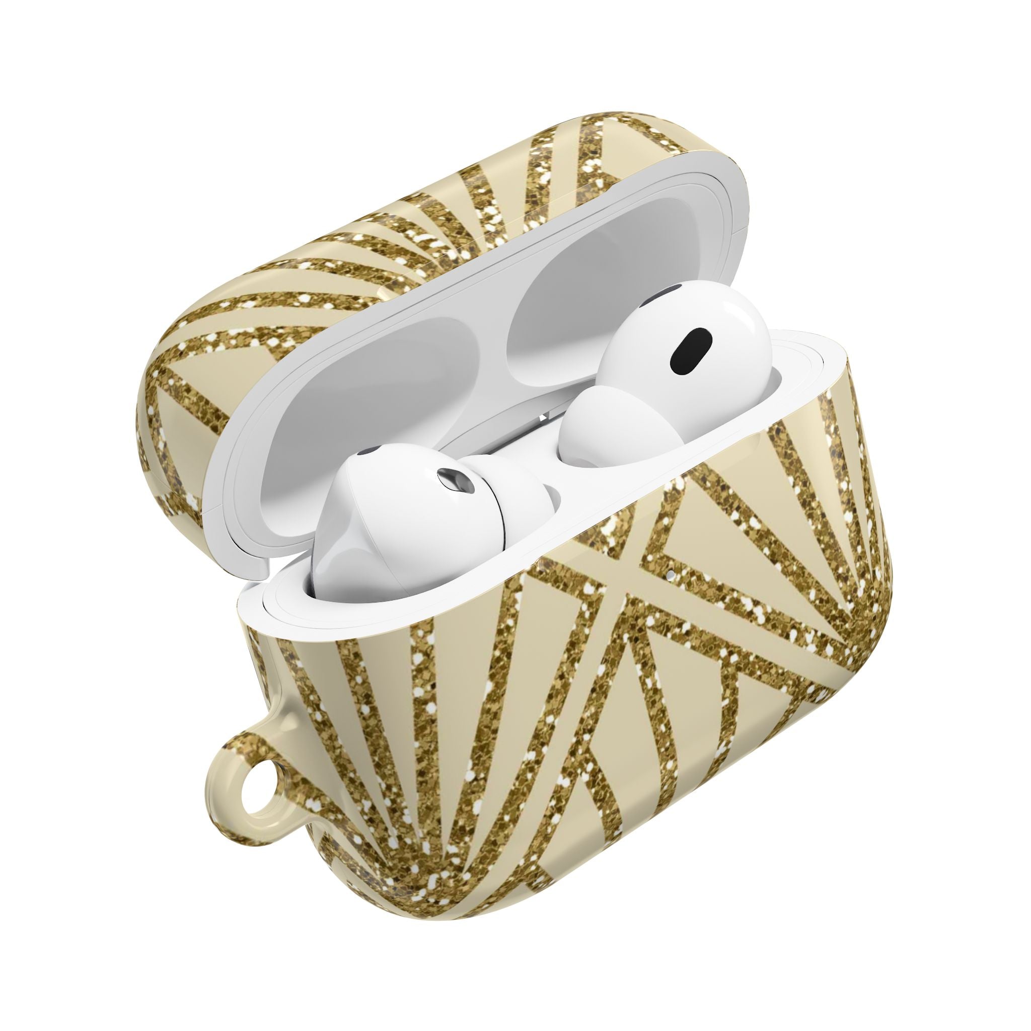 Golden Fan Sparkle - AirPods Case