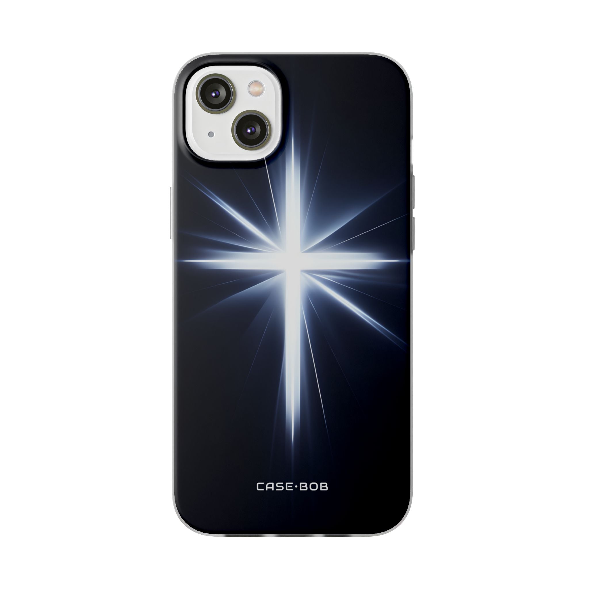 Glowing Crossburst iPhone 14 Plus Case - Soft
