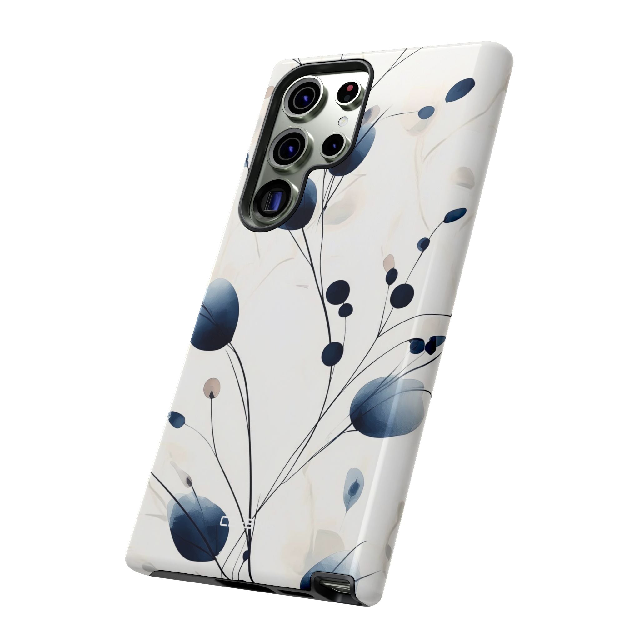 Floral Harmony Blue - Samsung Case