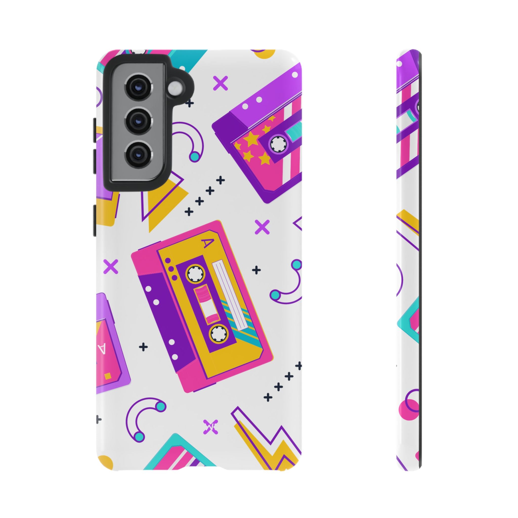 Retro Cassette Chaos - Samsung Case
