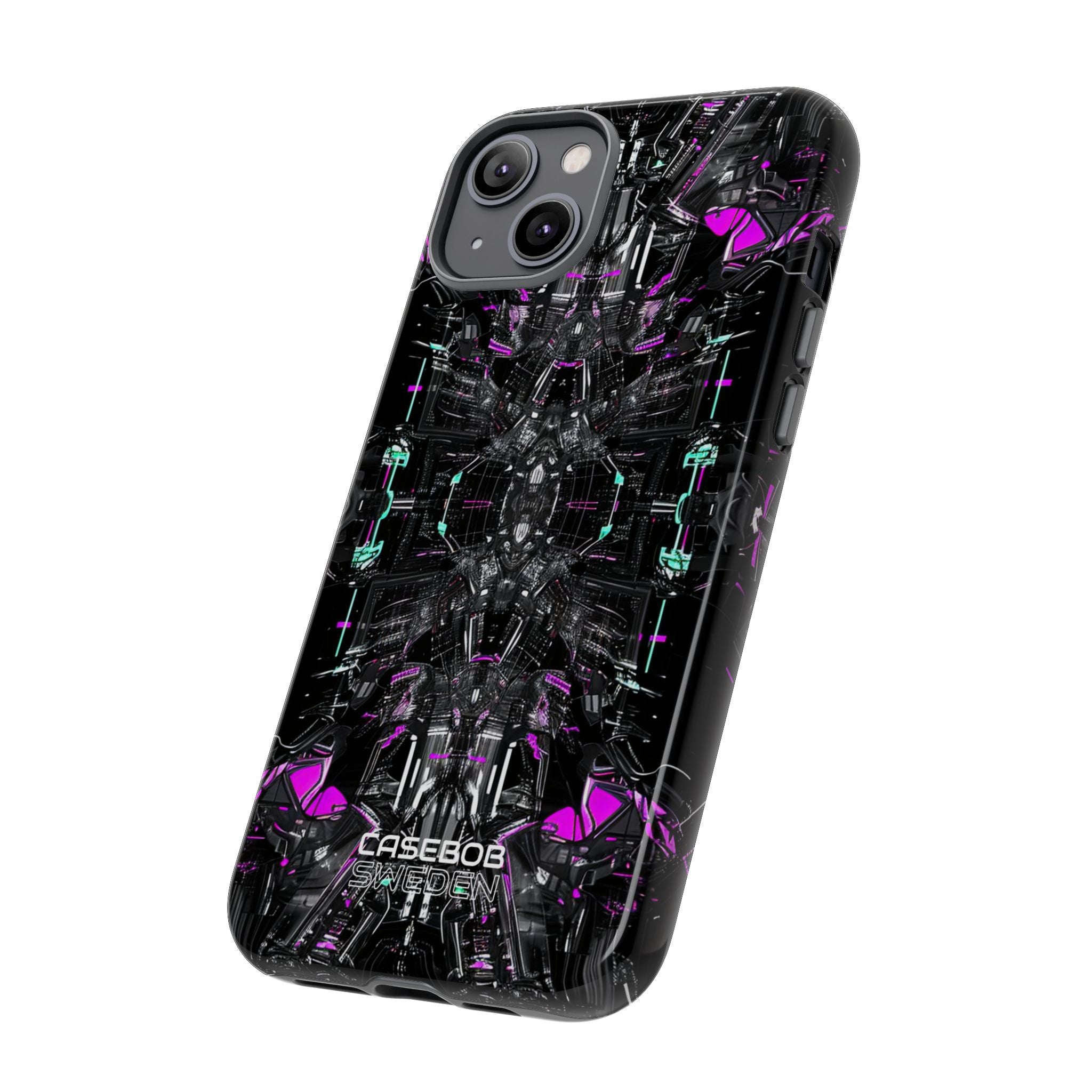 Cybernetic Neon Nexus iPhone 14 - Tough