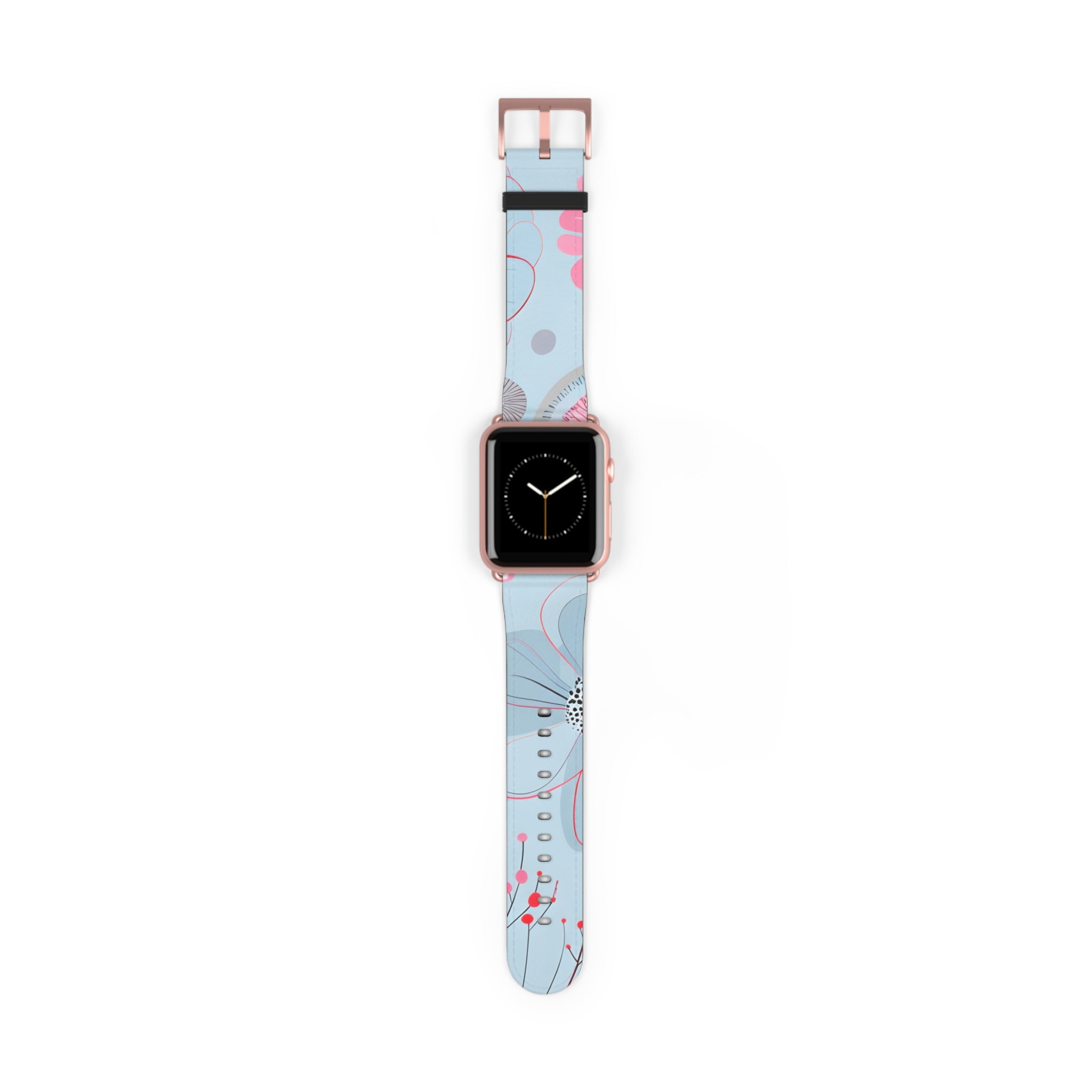 Outlined Bloom Radiance - Watch Band