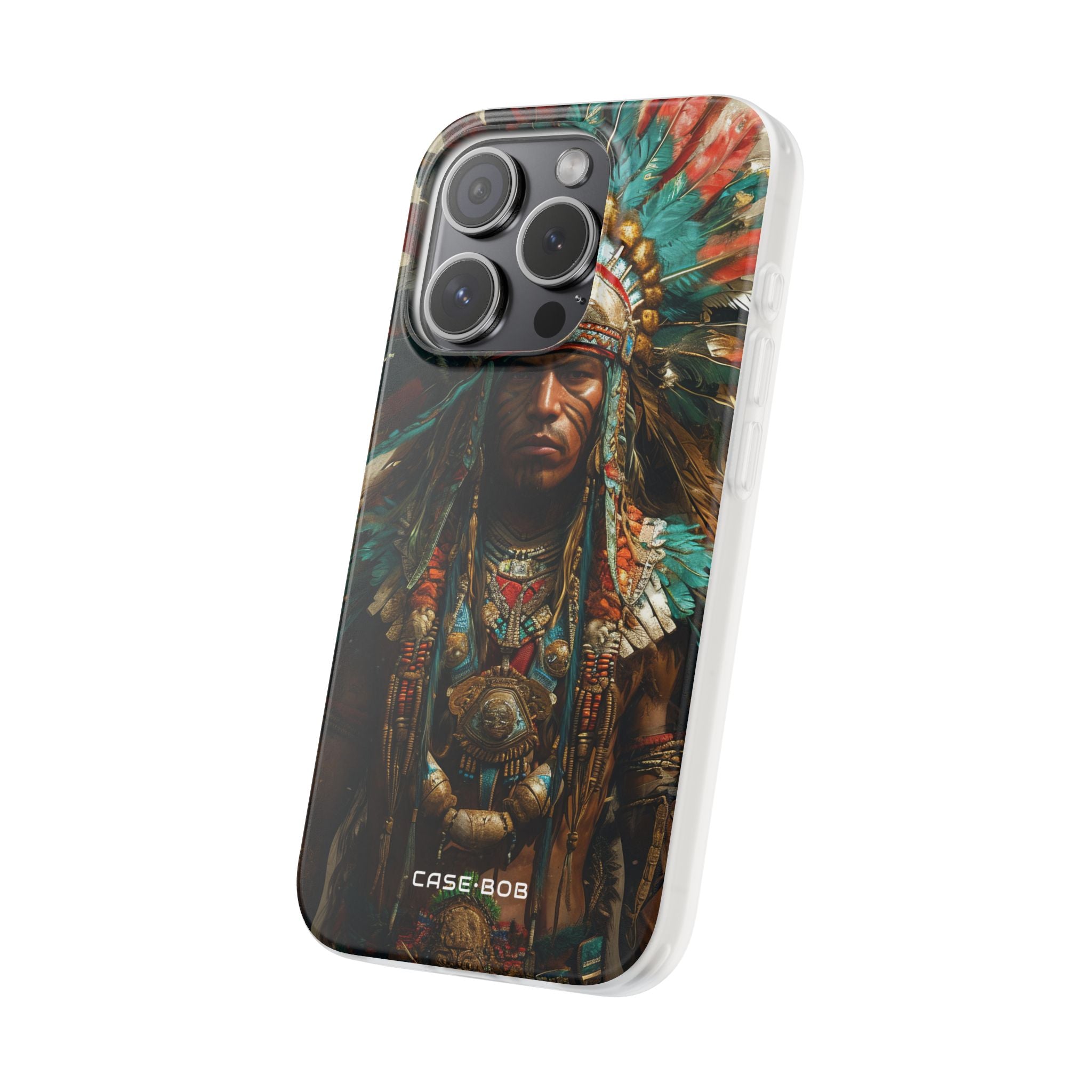 Feathered Majesty iPhone 15 Pro Case - Soft