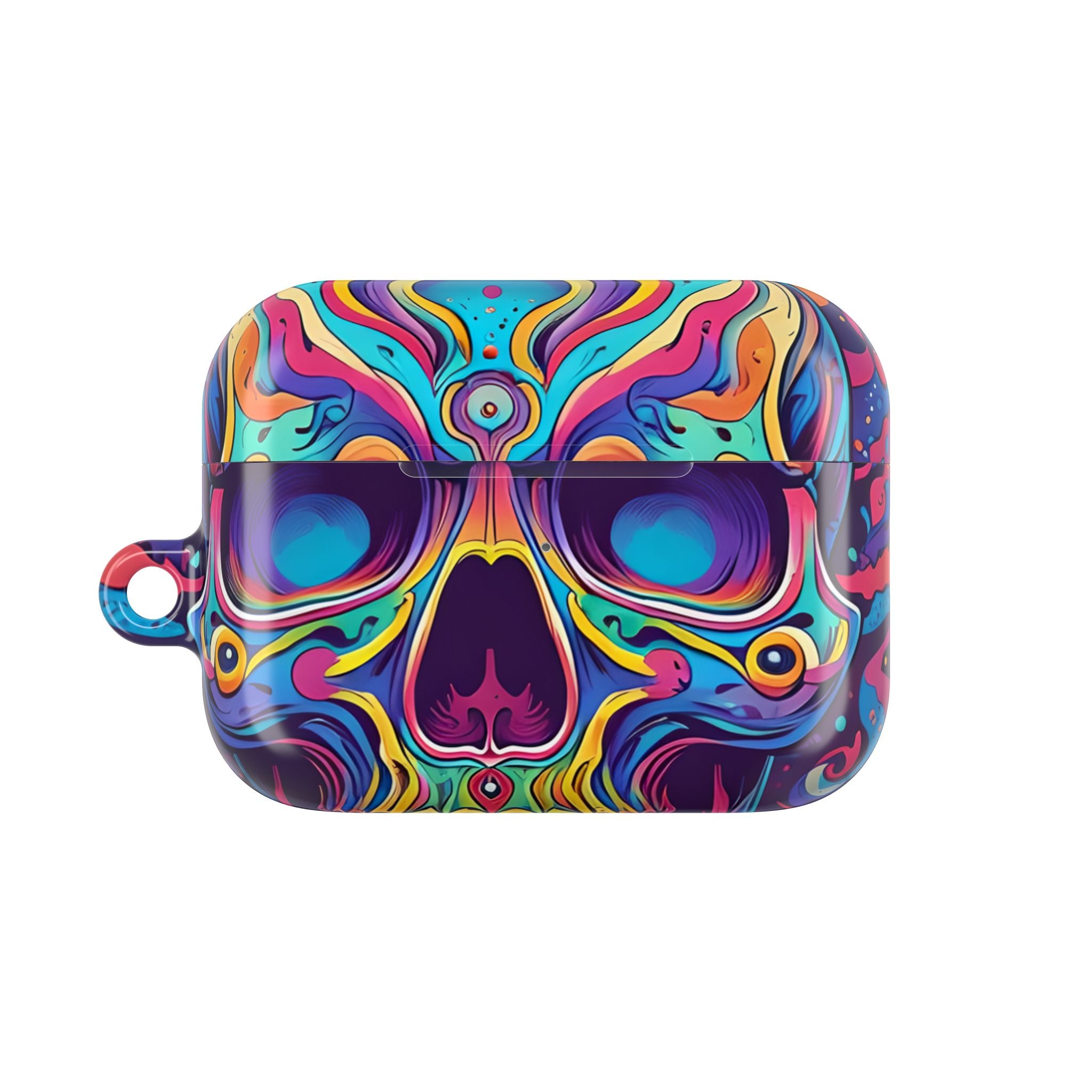 Psychedelic Skull - AirPods Case