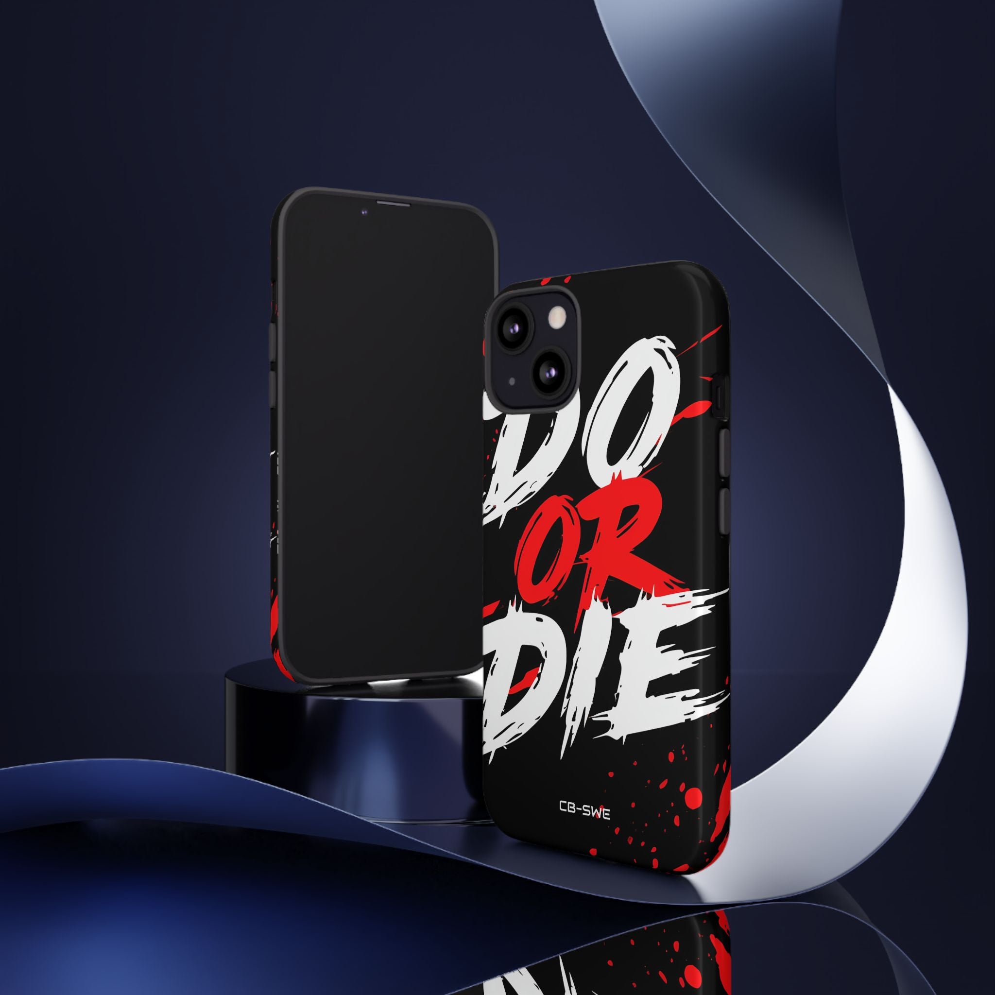 Intense Typography Contrast - iPhone Case
