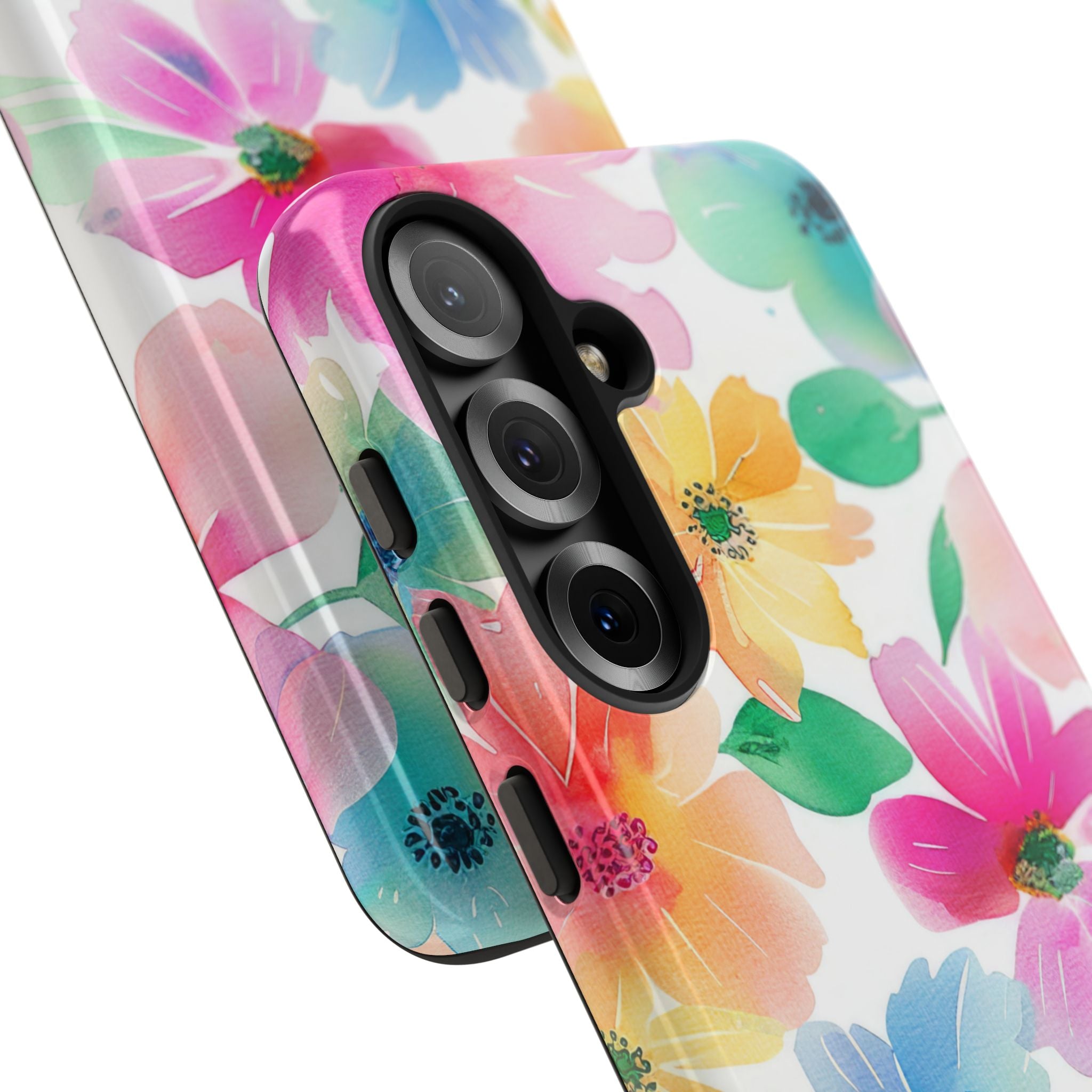 Vibrant Floral Impression - Samsung Case