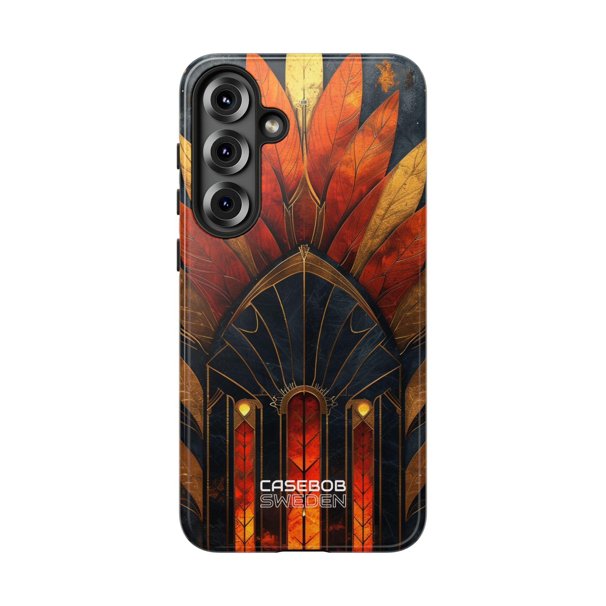 Golden Arch Leaves Samsung S25 - Tough