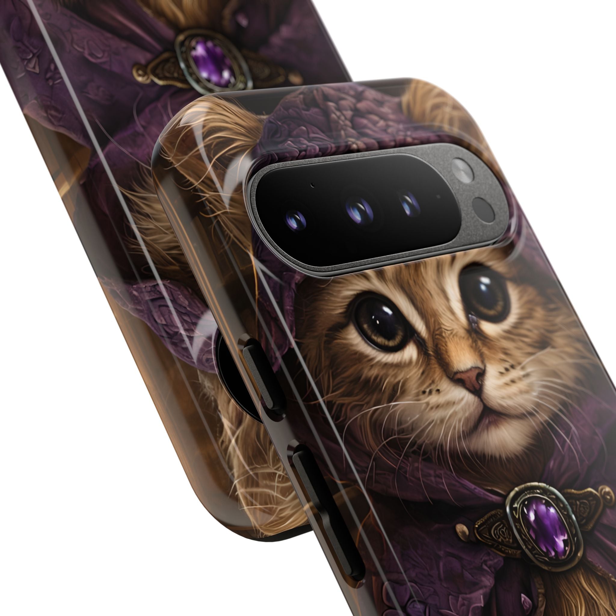 Mystical Wizard Cat - Google Pixel Case