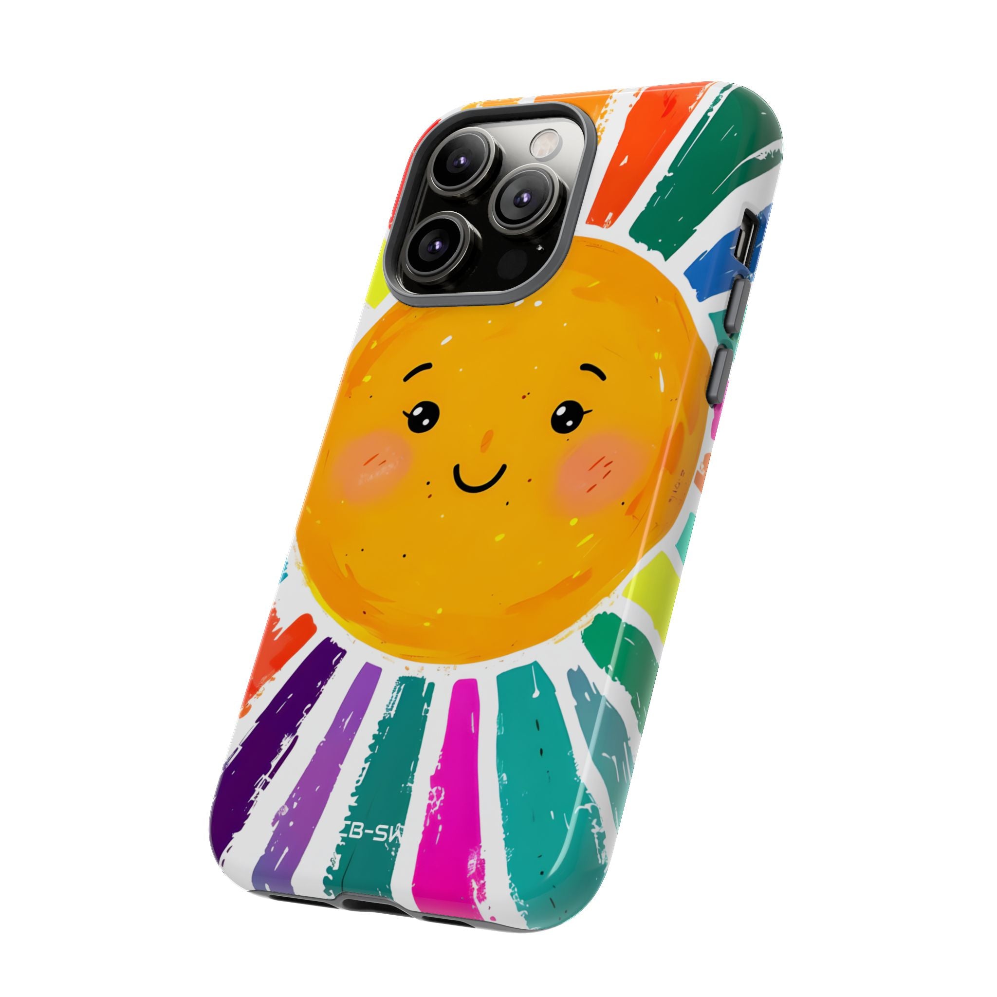 Radiant Smiling Sun - iPhone Case