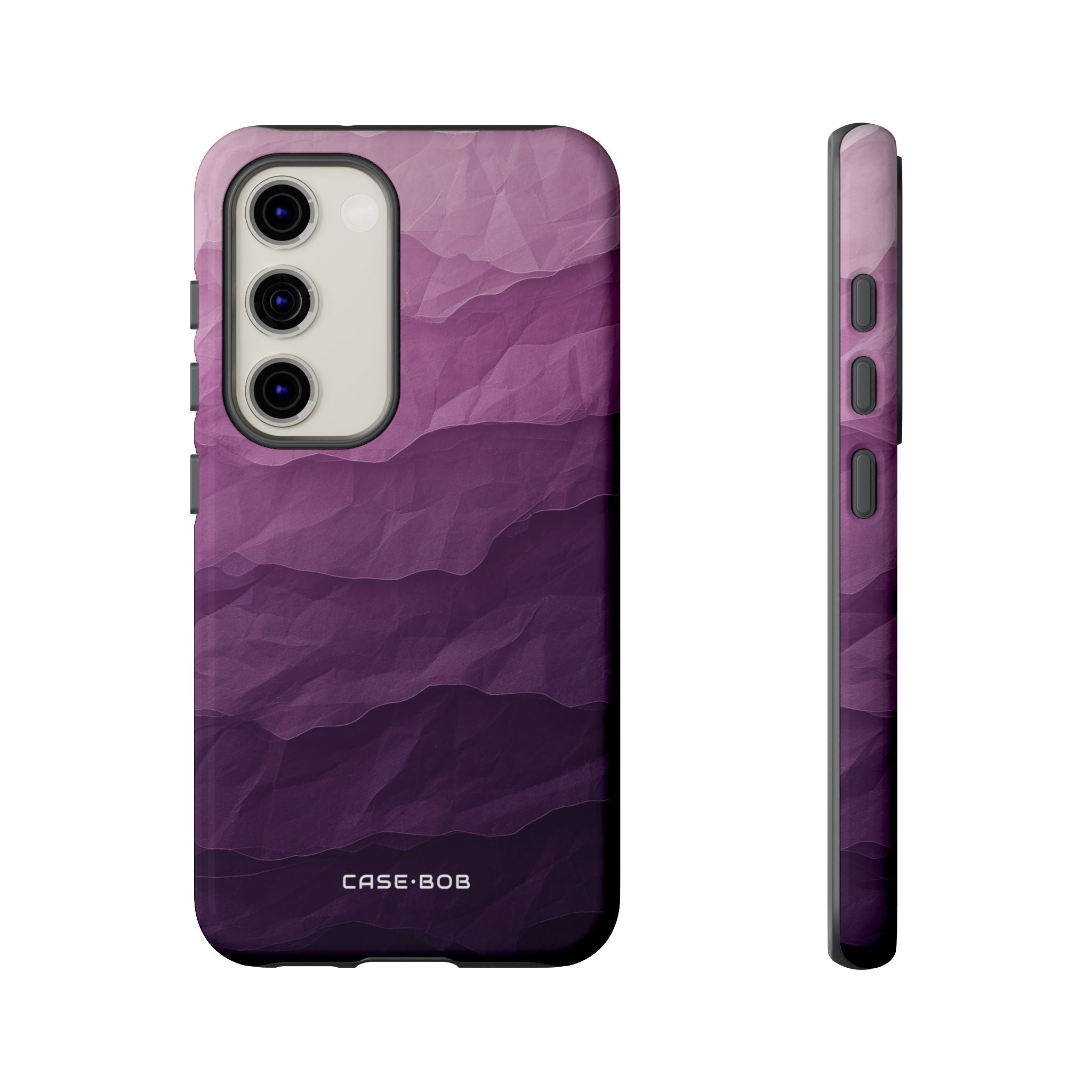 Purple Wave Layers Samsung S23 Case - Tough