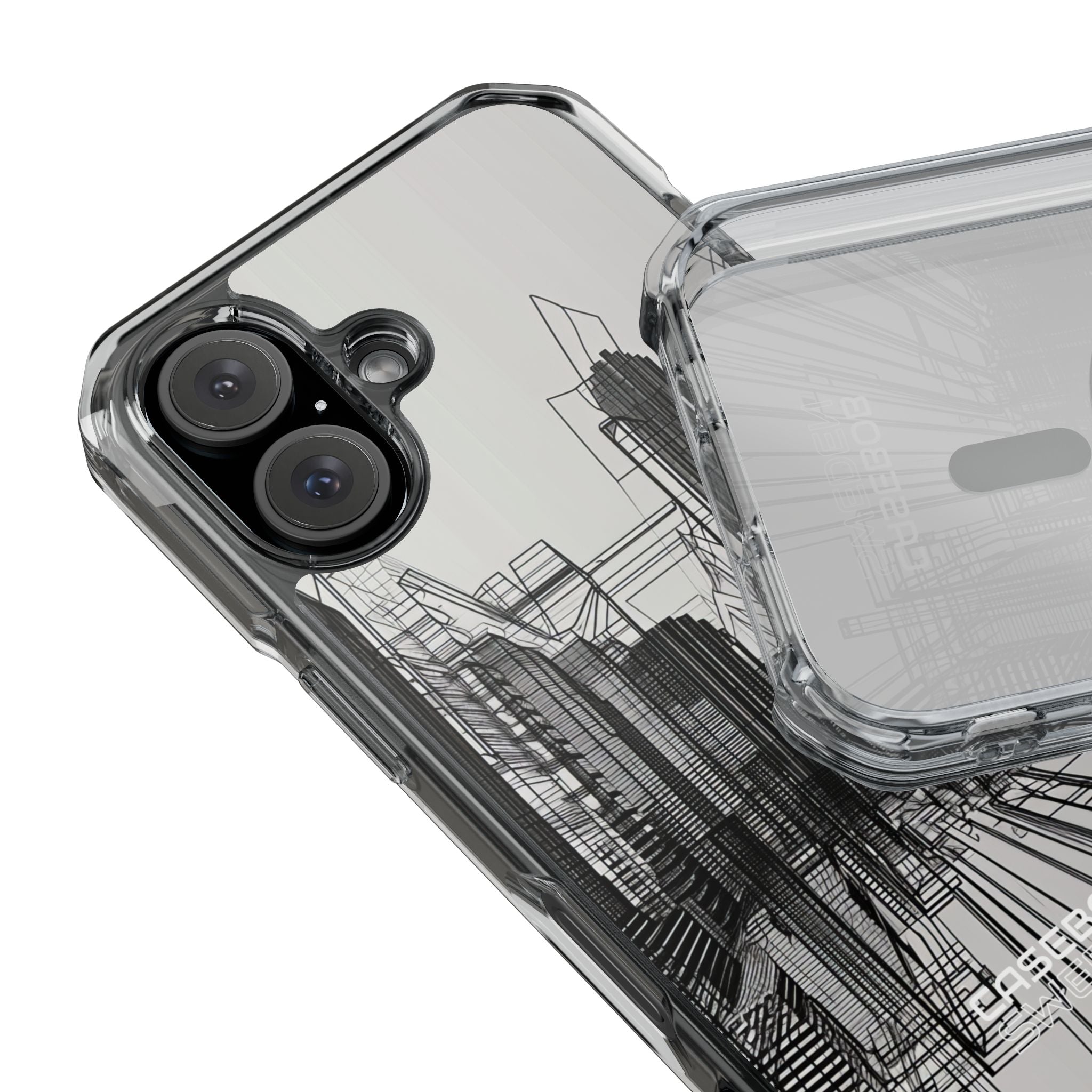 Urban Line Maze iPhone 16 - Impact Clear+