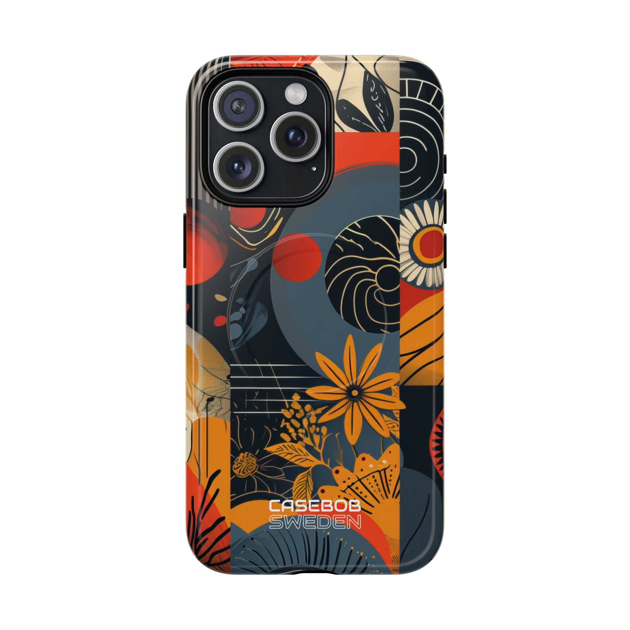 Fire Bloom Flow iPhone 15 - Tough+