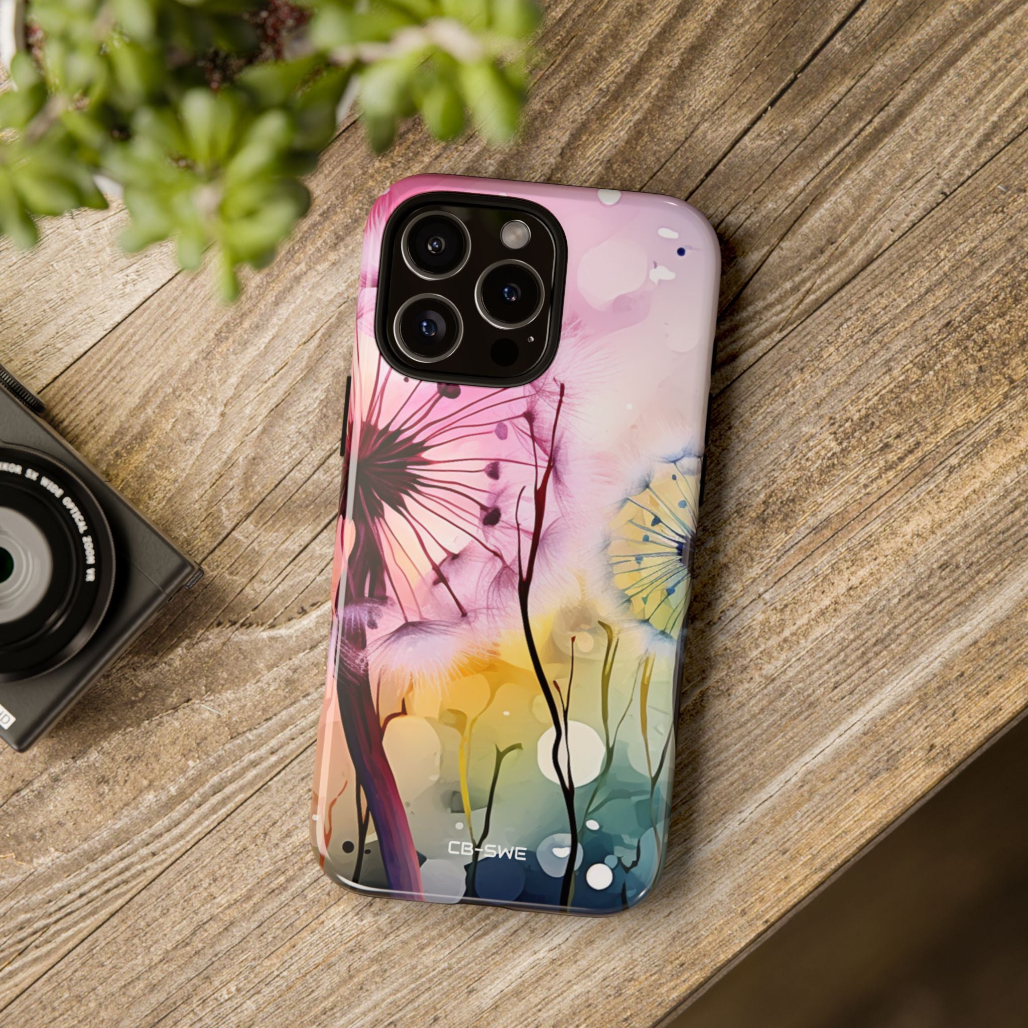 Dreamy Dandelion Whispers - iPhone Case