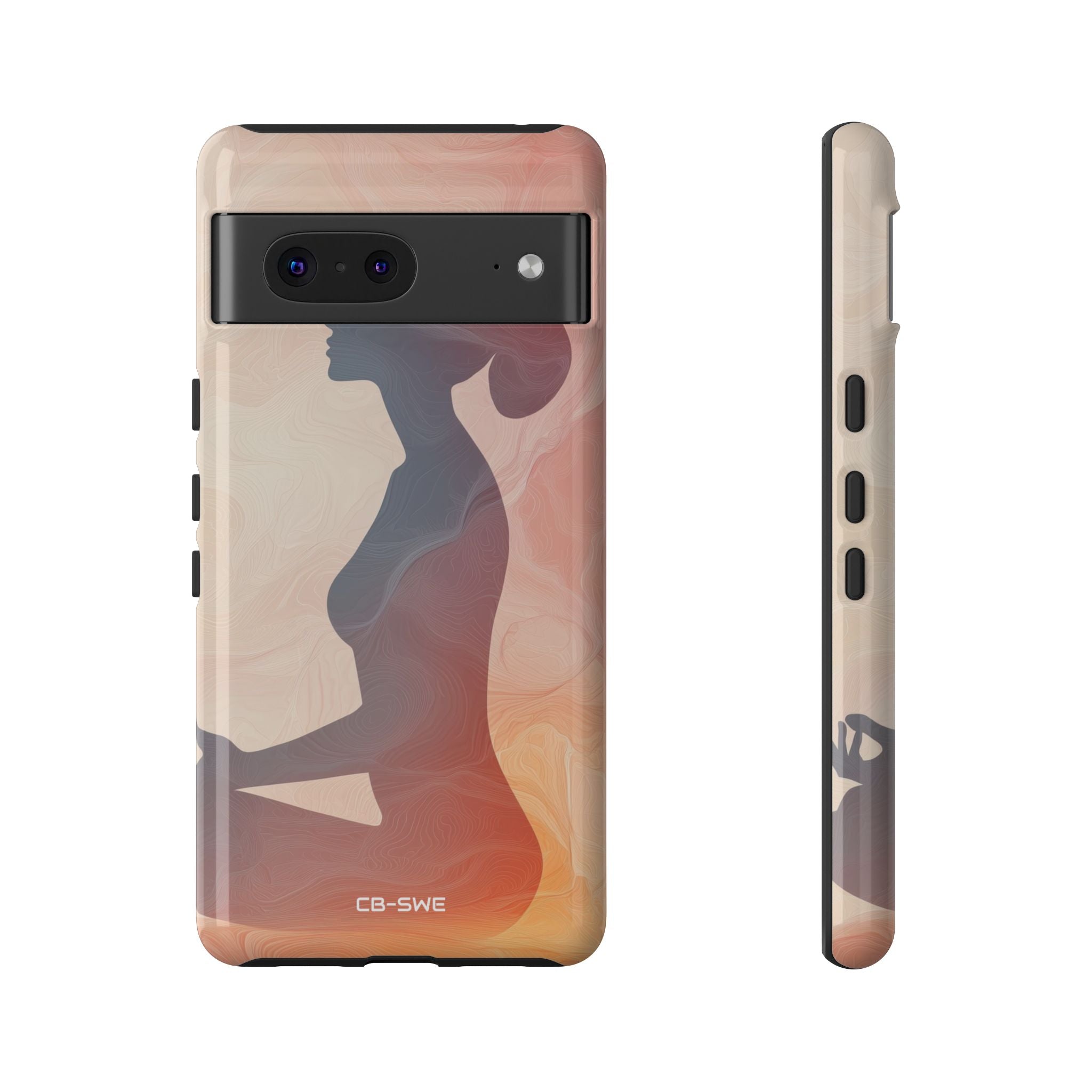 Meditator Embraces Flow - Google Pixel Case