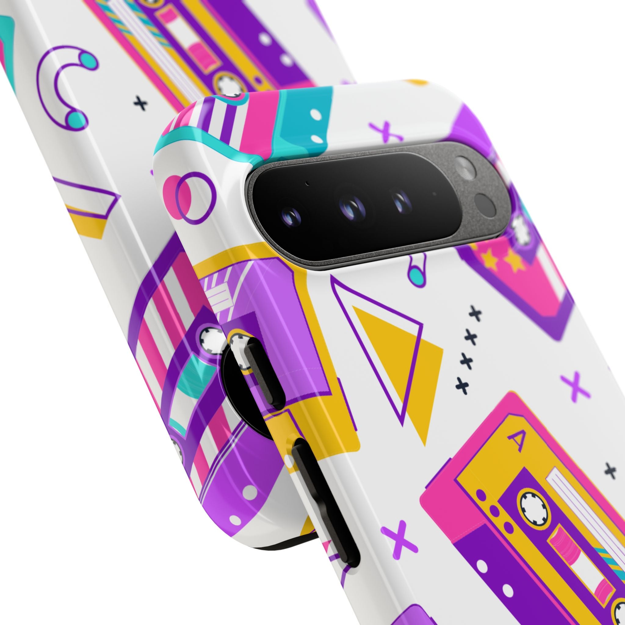 Retro Cassette Chaos - Google Pixel Case