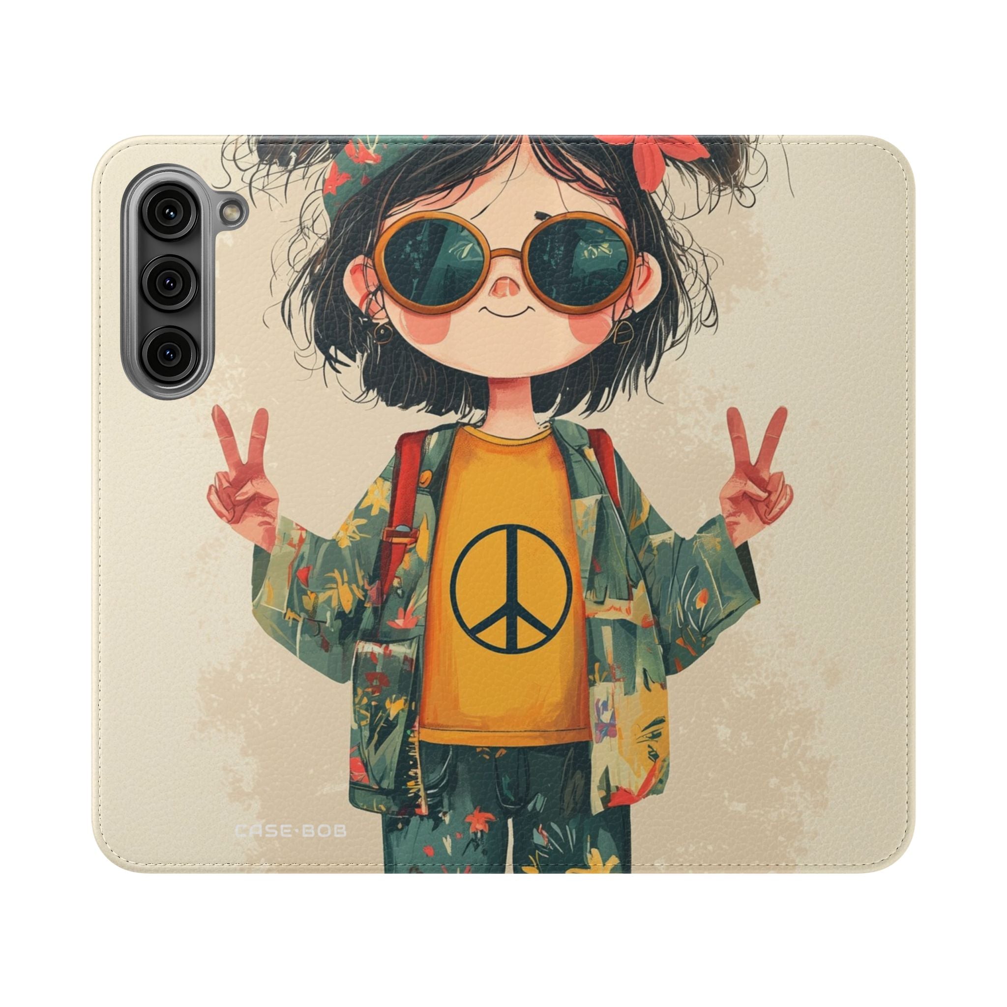 Peace Pigtails - Samsung S23+ Case - Wallet