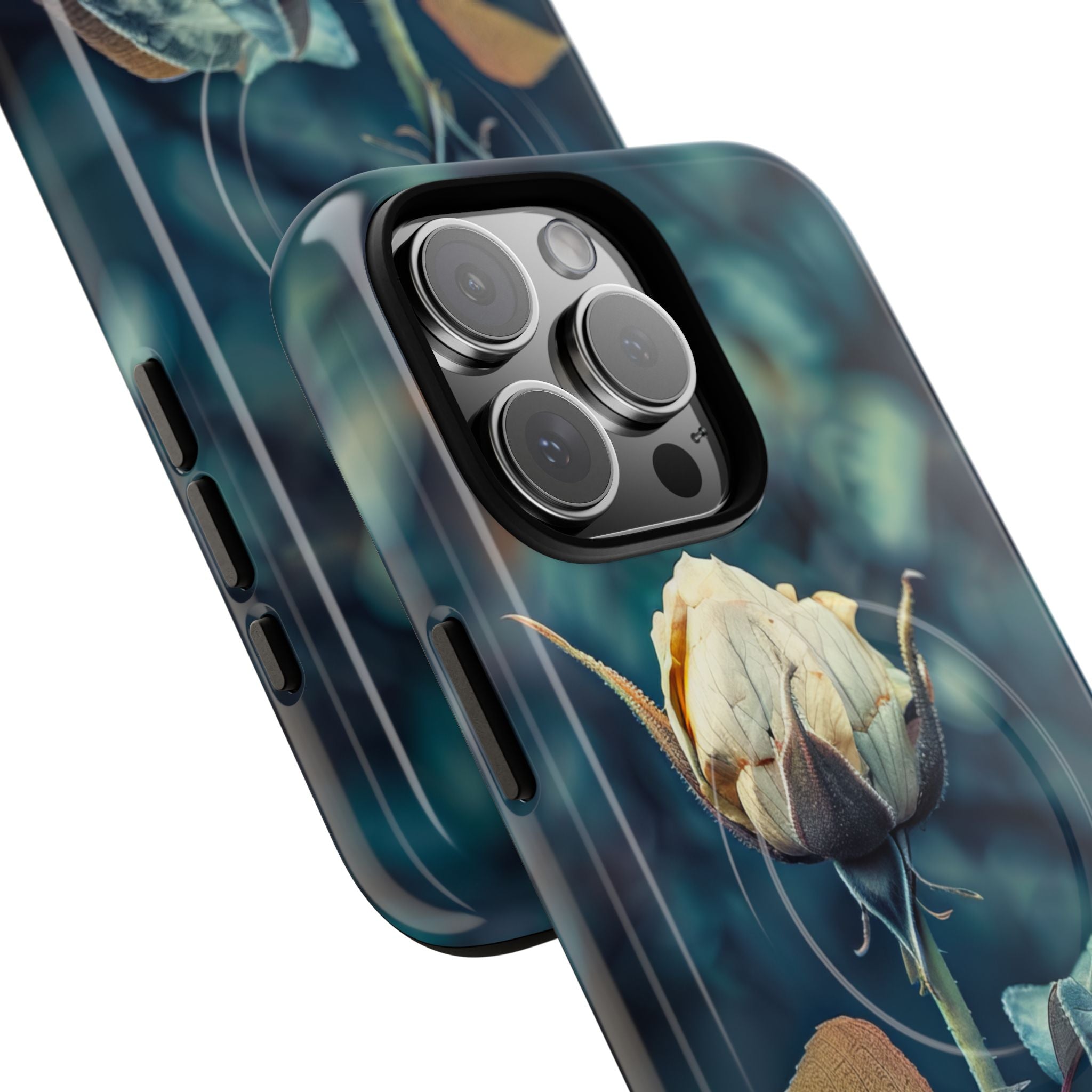 Mystic Rosebud Bloom iPhone 16 - Tough+
