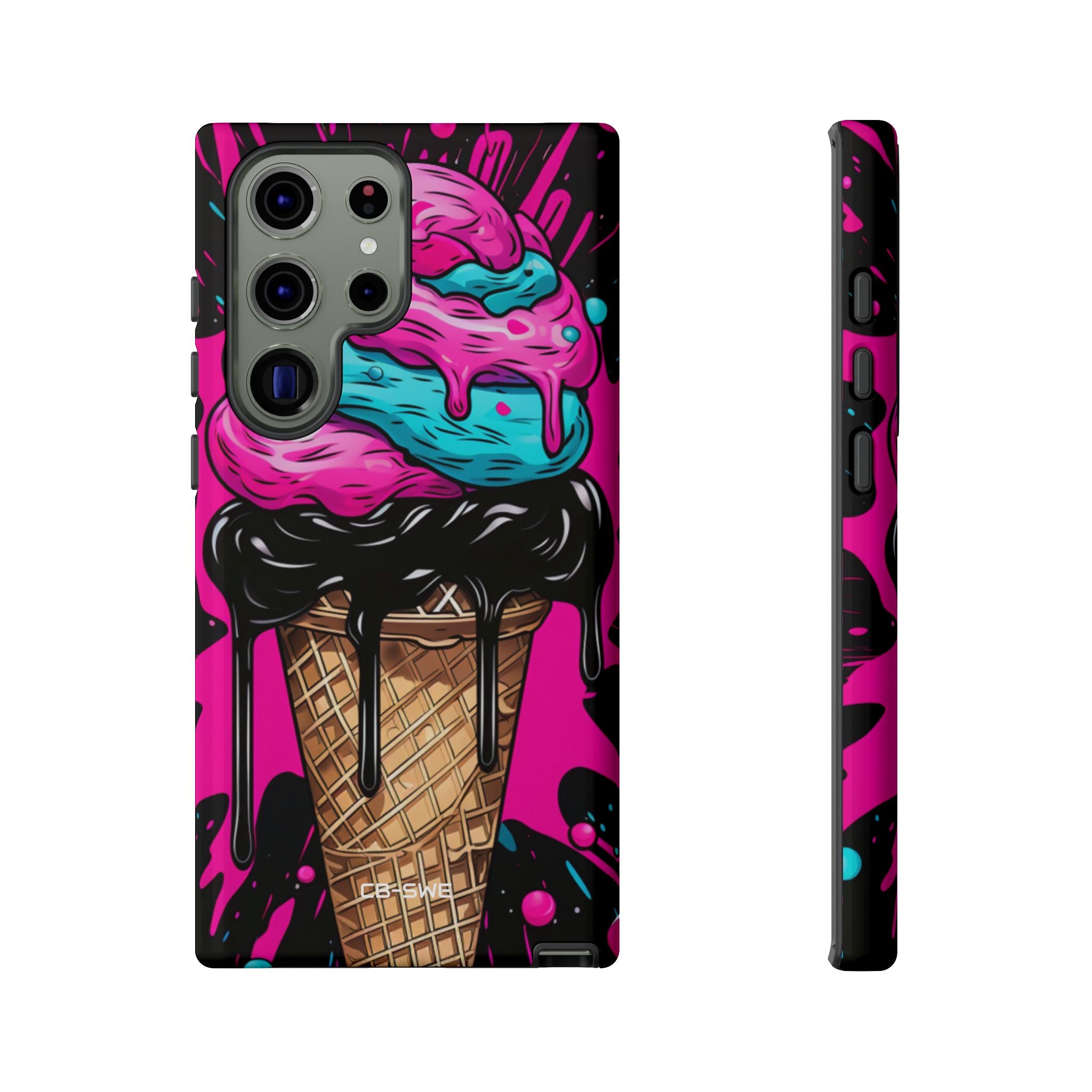 Neon Ice Cream Burst - Samsung Case