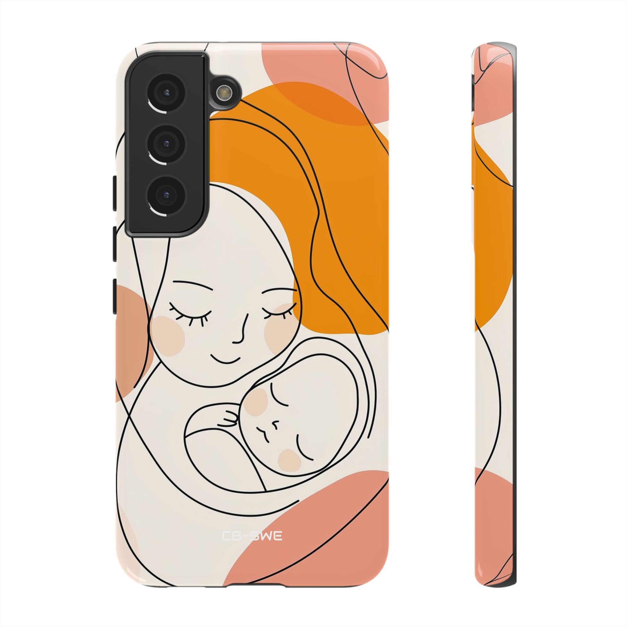 Mother Embraces Child - Samsung Case