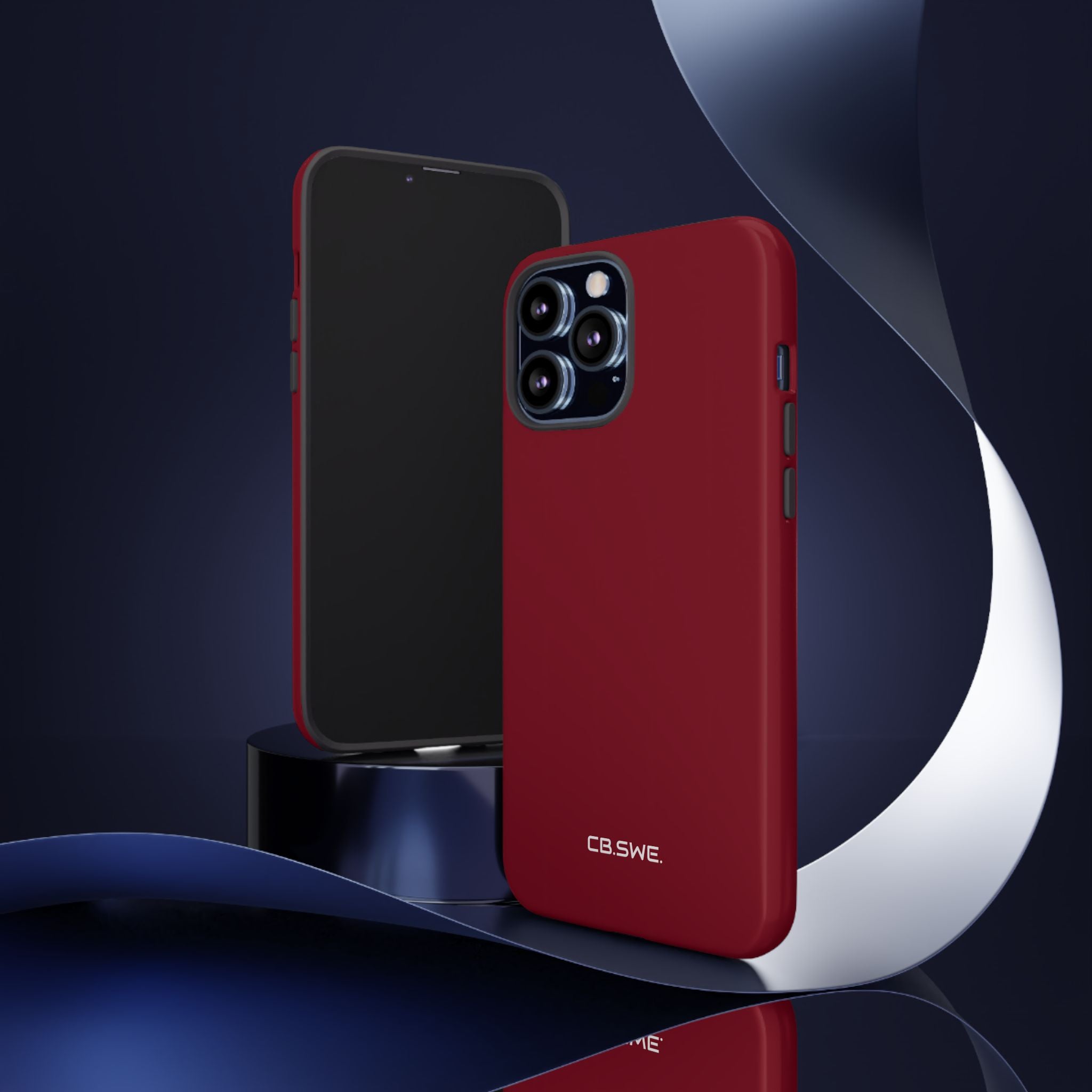 Burgundy iPhone Case - Tough
