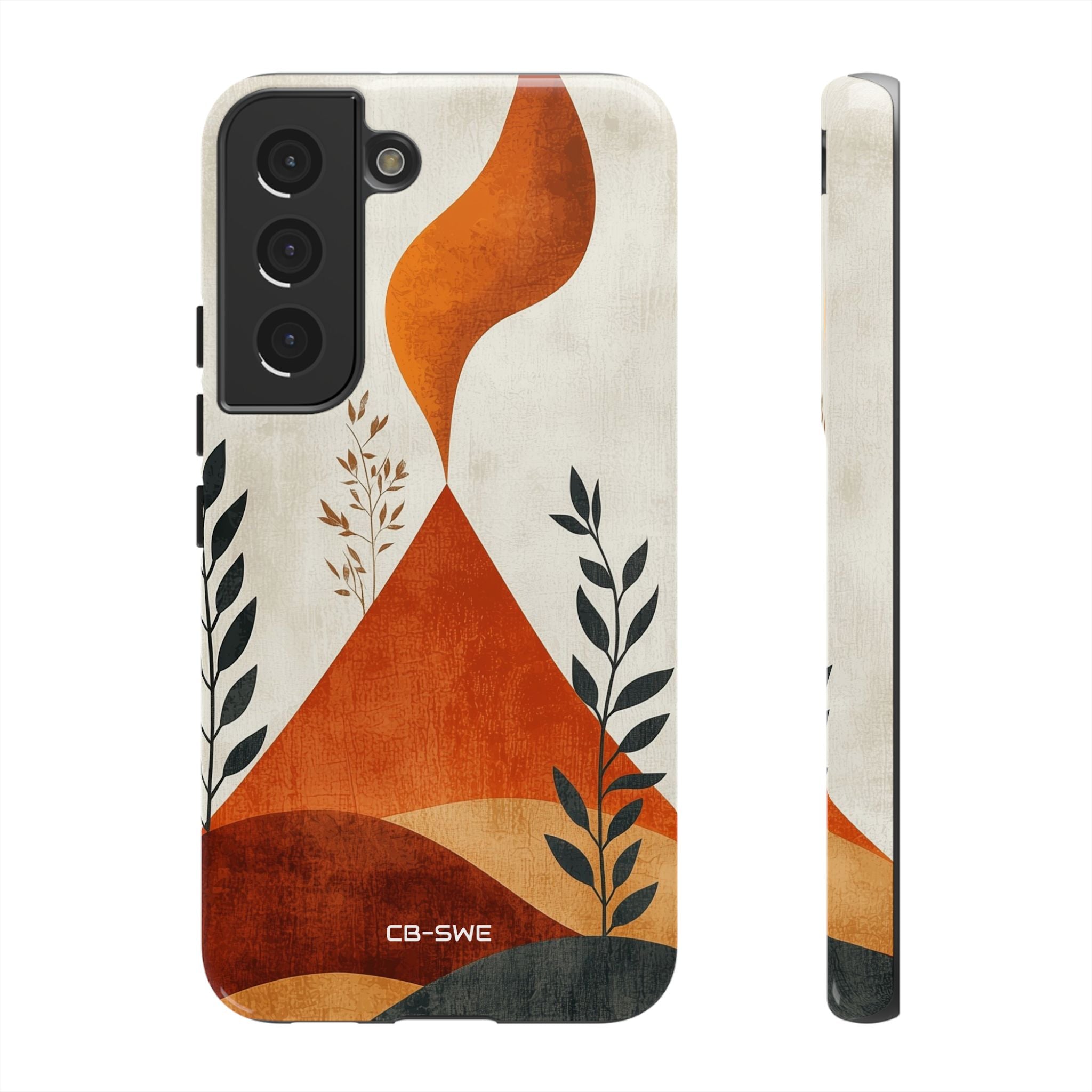 Flames Touch Mountains - Samsung Case